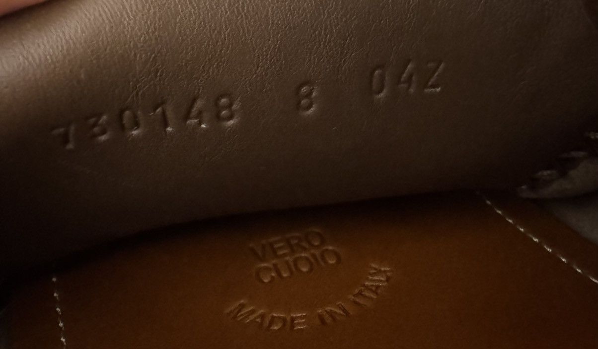 Gucci New Gucci GG Interlocking Men's Loafer Brown Drivers sz G8 Size US 8.5 / EU 41-42 - 9 Thumbnail