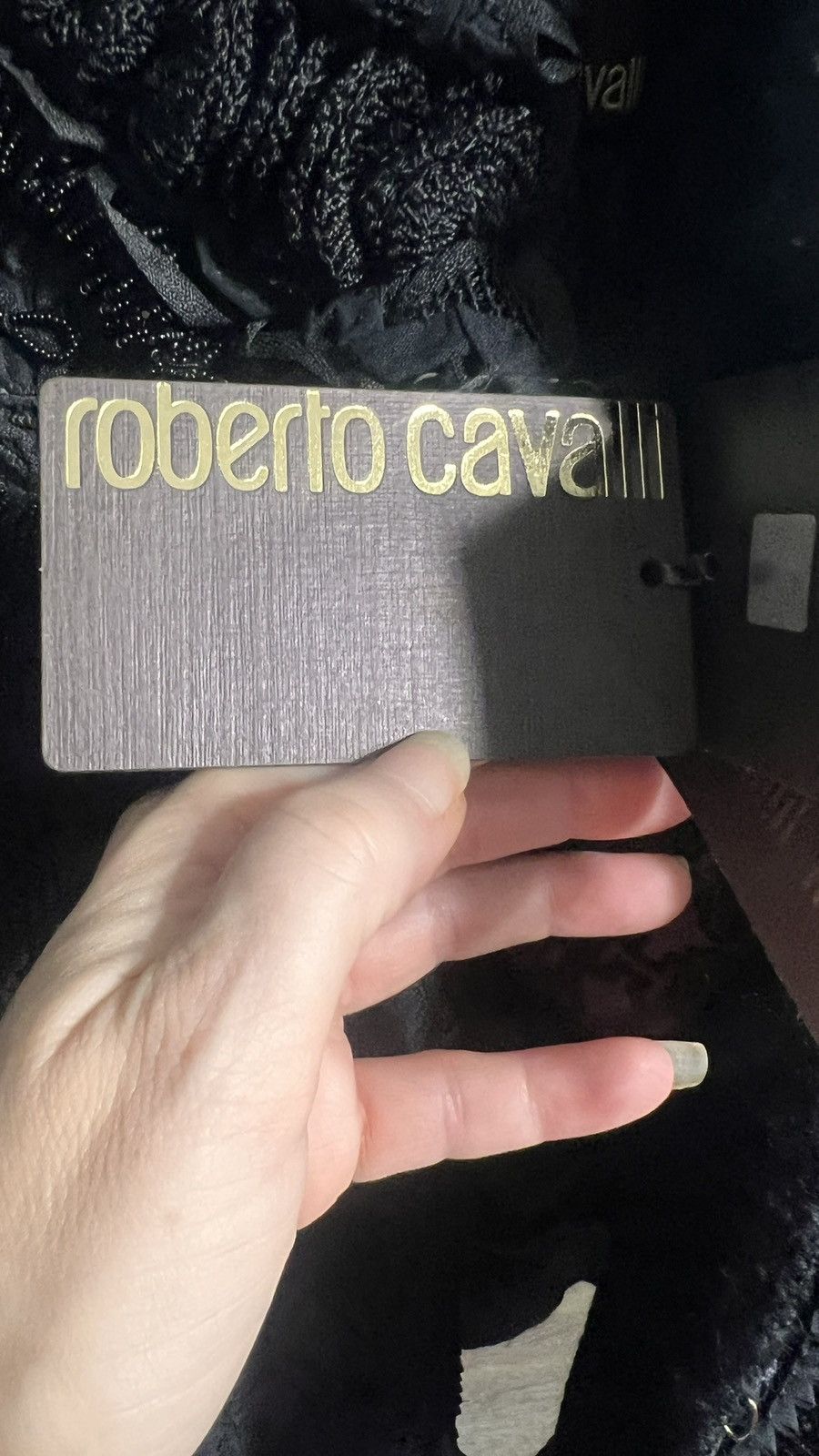 Roberto Cavalli NWT Robert Cavalli Black Custom Made Jacket Size M / US 6-8 / IT 42-44 - 6 Thumbnail