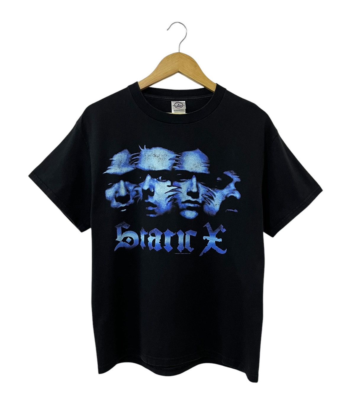 Band Tees VINTAGE 00s STATIC X START A WAR METAL BAND TSHIRT Size US M / EU 48-50 / 2 - 1 Thumbnail