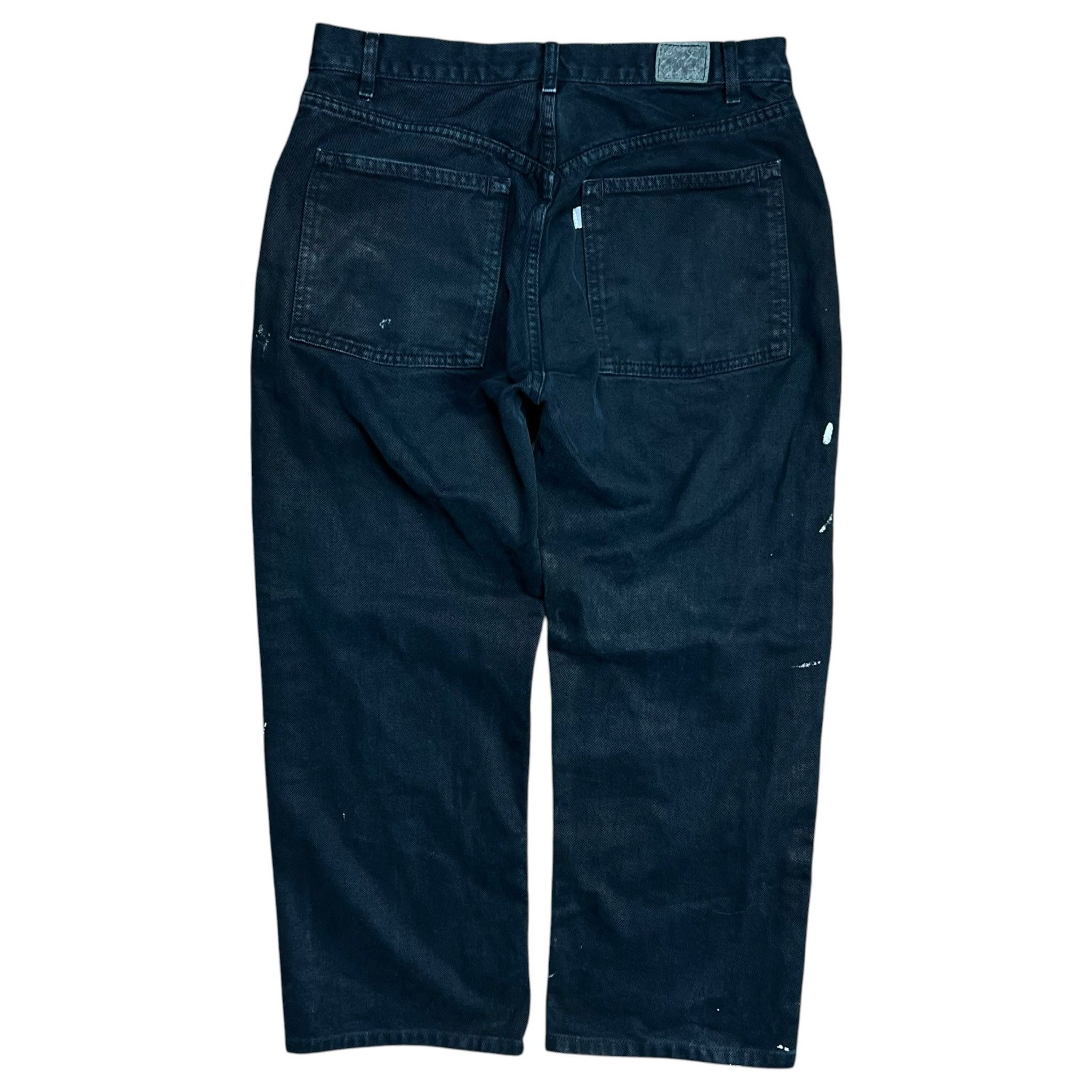 Levi's Vintage Levi’s SilverTab Black Paint Splattered Jeans - 34” Size US 34 / EU 50 - 5 Thumbnail