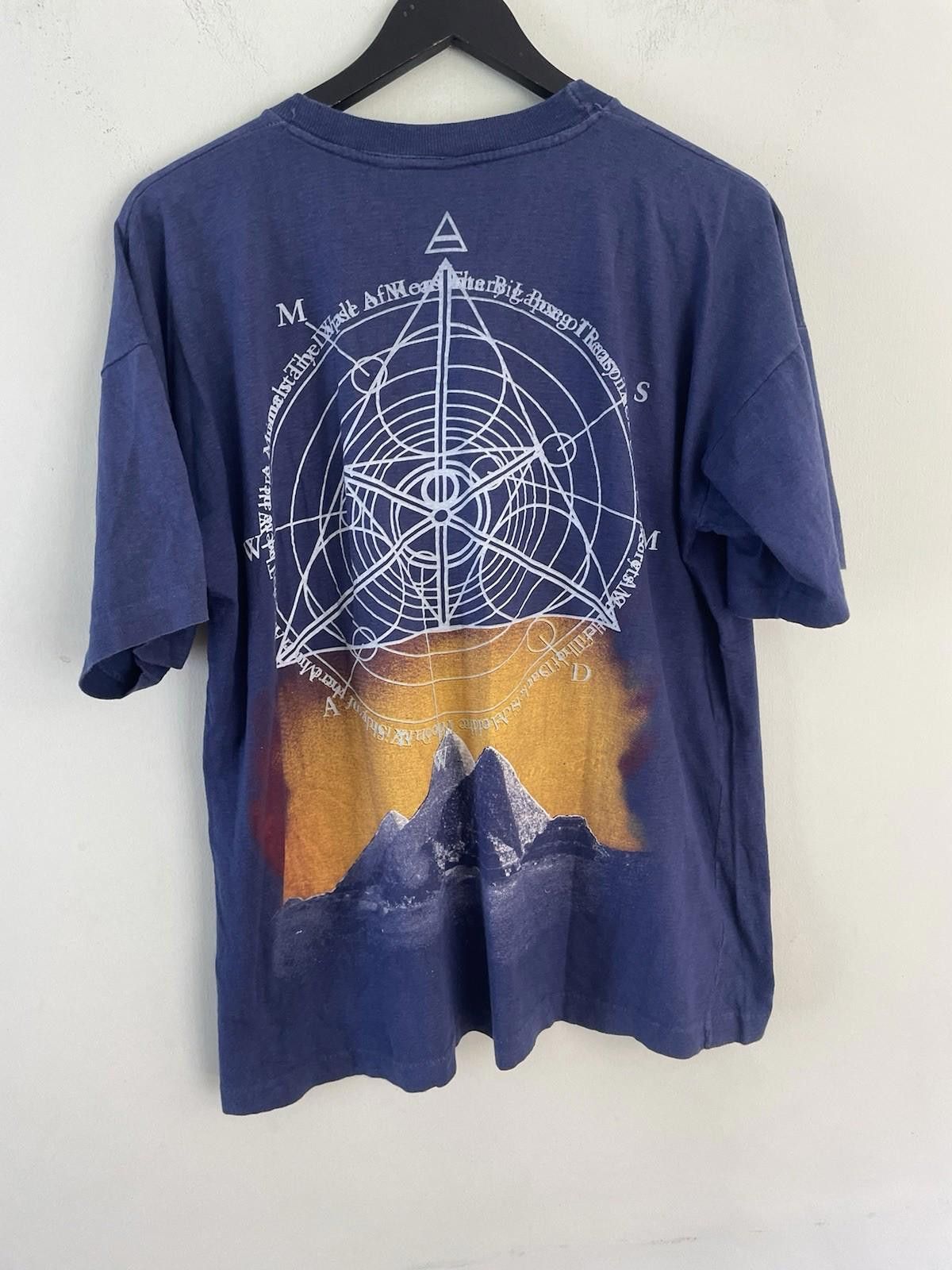 Pink Floyd Vintage 90s Pink Floyd Bootleg All Over Print R Shirt KSN Size US L / EU 52-54 / 3 - 2 Thumbnail