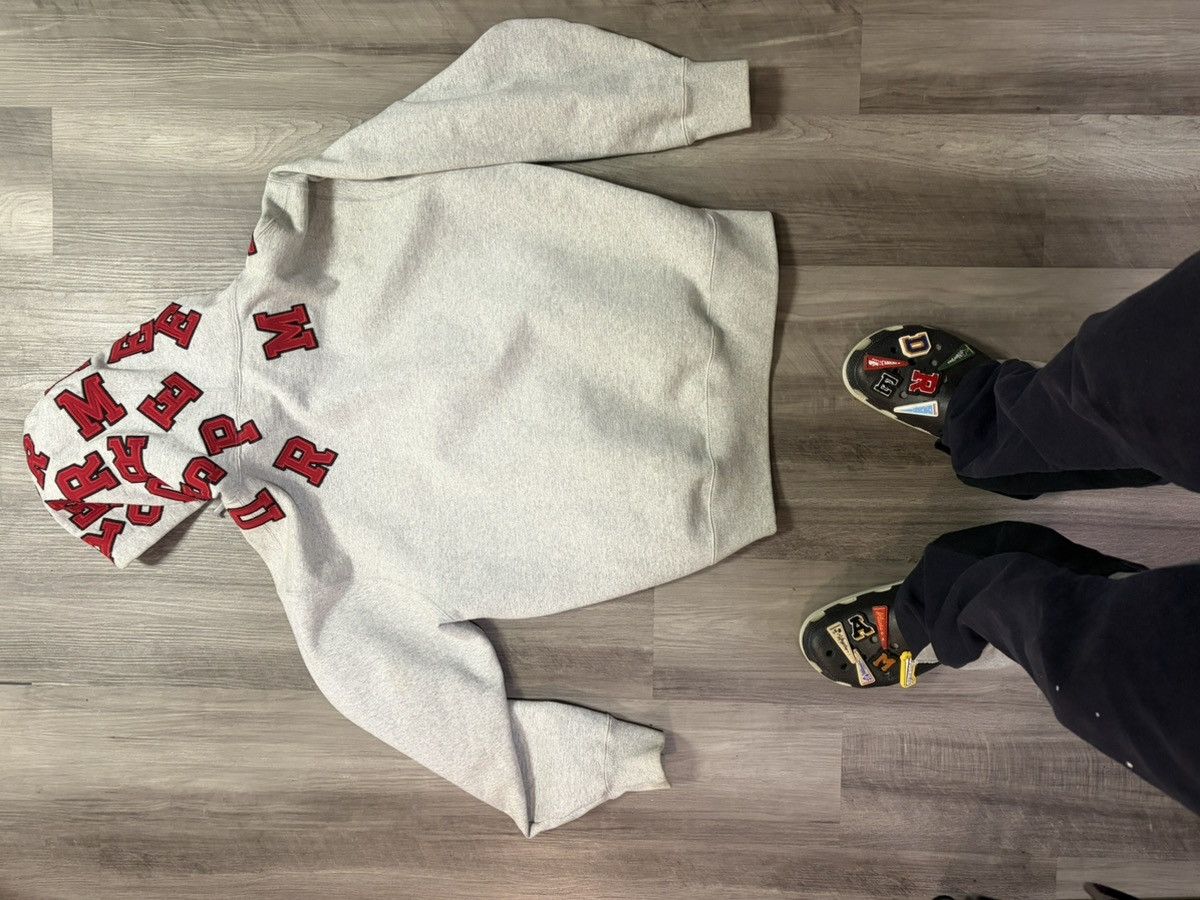 Supreme Supreme Scattered Appliqué Hooded Sweatshirt Size US M / EU 48-50 / 2 - 3 Thumbnail