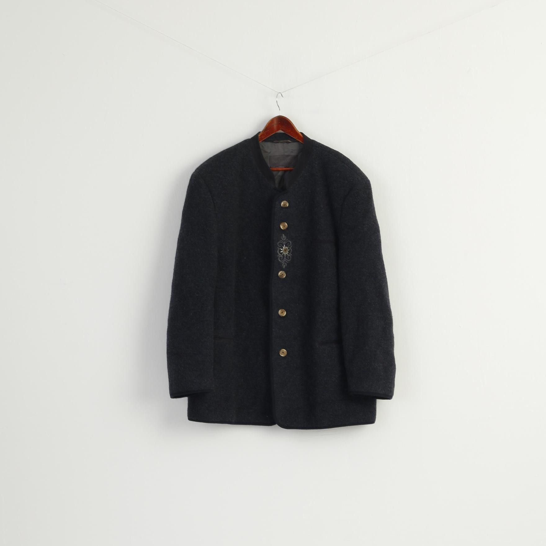 C&A Landhaus C&A Men 60 3XL Jacket Navy Tyrol 8848 Size US XXL / EU 58 / 5 - 2 Thumbnail