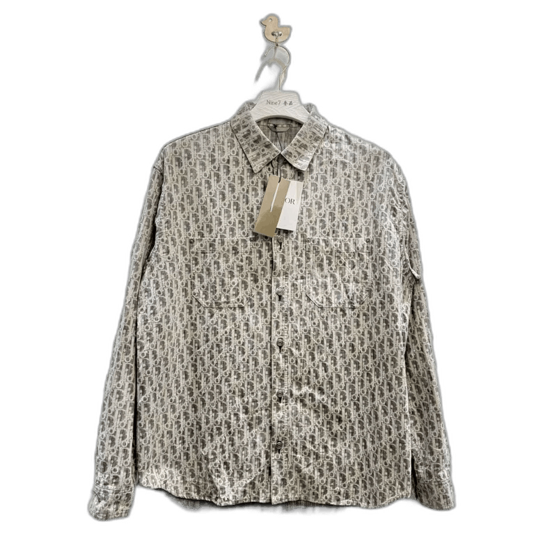 Dior Dior Oblicque Logo Denim Shirt Jacket-2505 Size US M / EU 48-50 / 2 - 1 Thumbnail