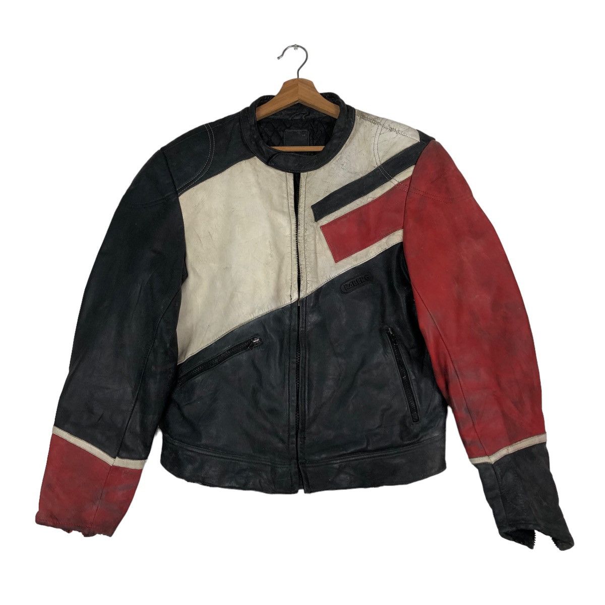 Hein Gericke 🔥Vintage Biker Racing Real Leather Jacket Raberg Japan Size US M / EU 48-50 / 2 - 1 Thumbnail