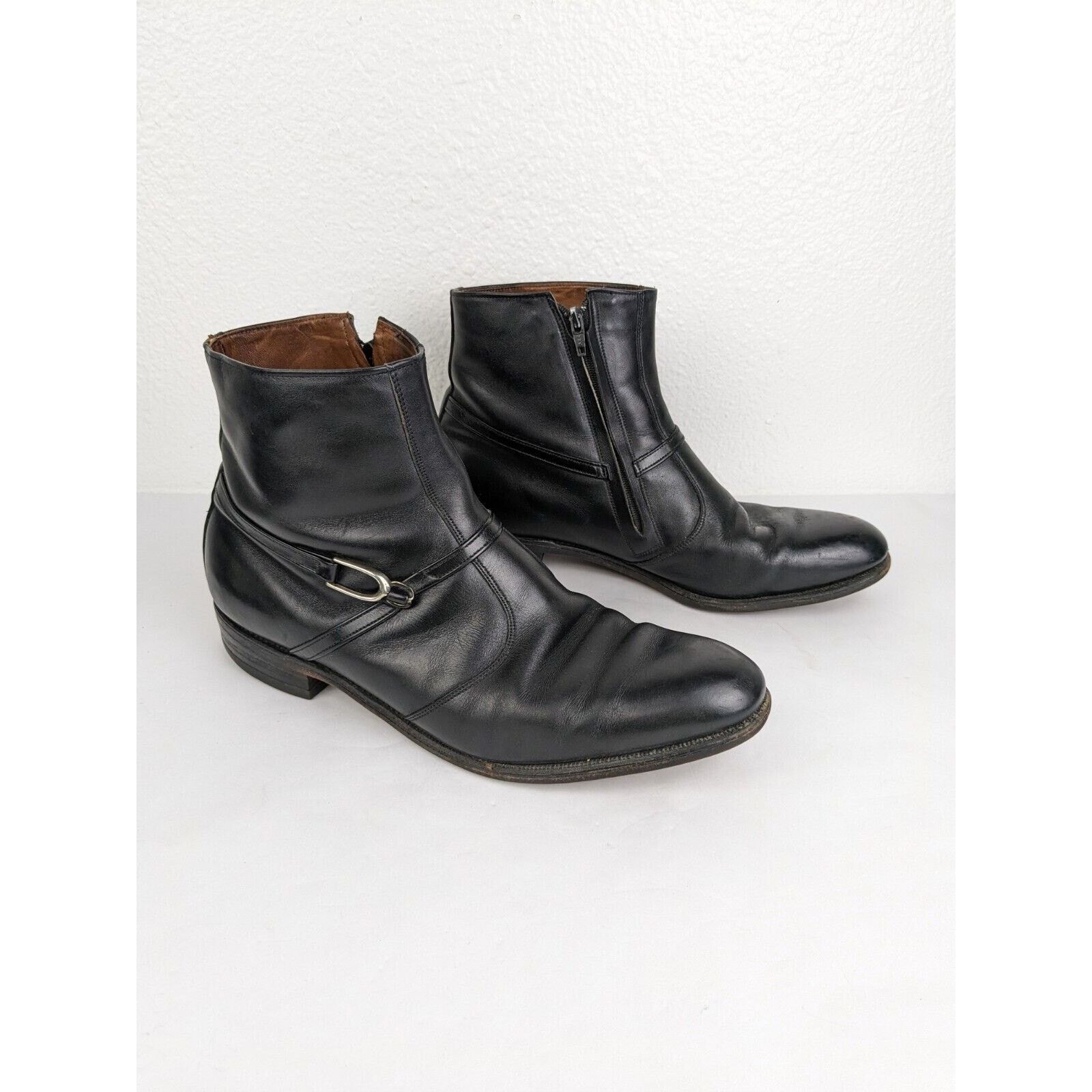 Allen Edmonds Vtg Allen Edmonds Hawthorne Chelsea Boots 10.5 C Made In USA Size US 10.5 / EU 43-44 - 1 Thumbnail