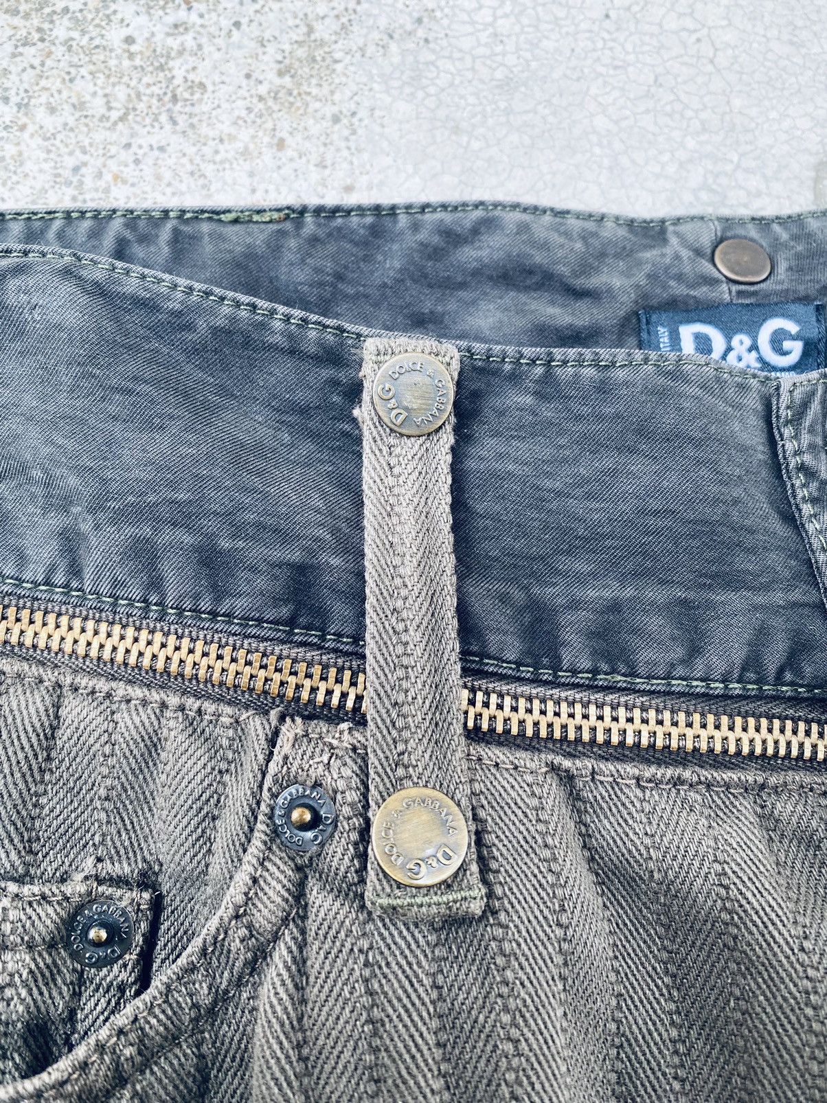 Dolce & Gabbana Vintage AW2003 Dolce & Gabbana Zipper Waist Pants Size US 32 / EU 48 - 5 Thumbnail