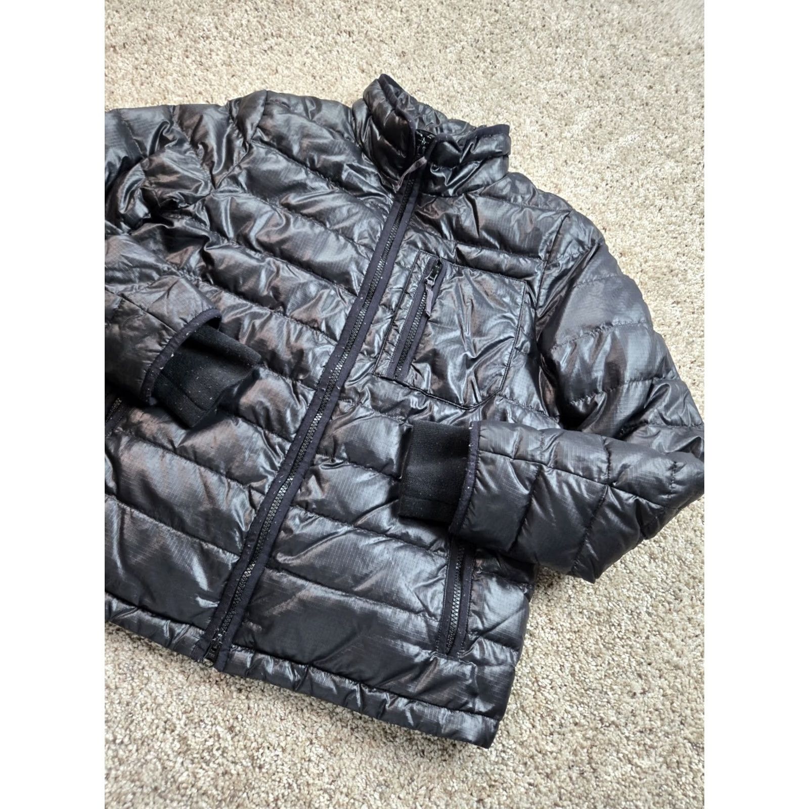 J.Crew J.CREW Puffer Jacket Mens Medium Black Down Nylon Full Zip Hoodie Pockets J.CREW Puffer Jacket Mens Medium Black Down Nylon Full Zip Hoodie Pockets Size US M / EU 48-50 / 2 - 2 Thumbnail