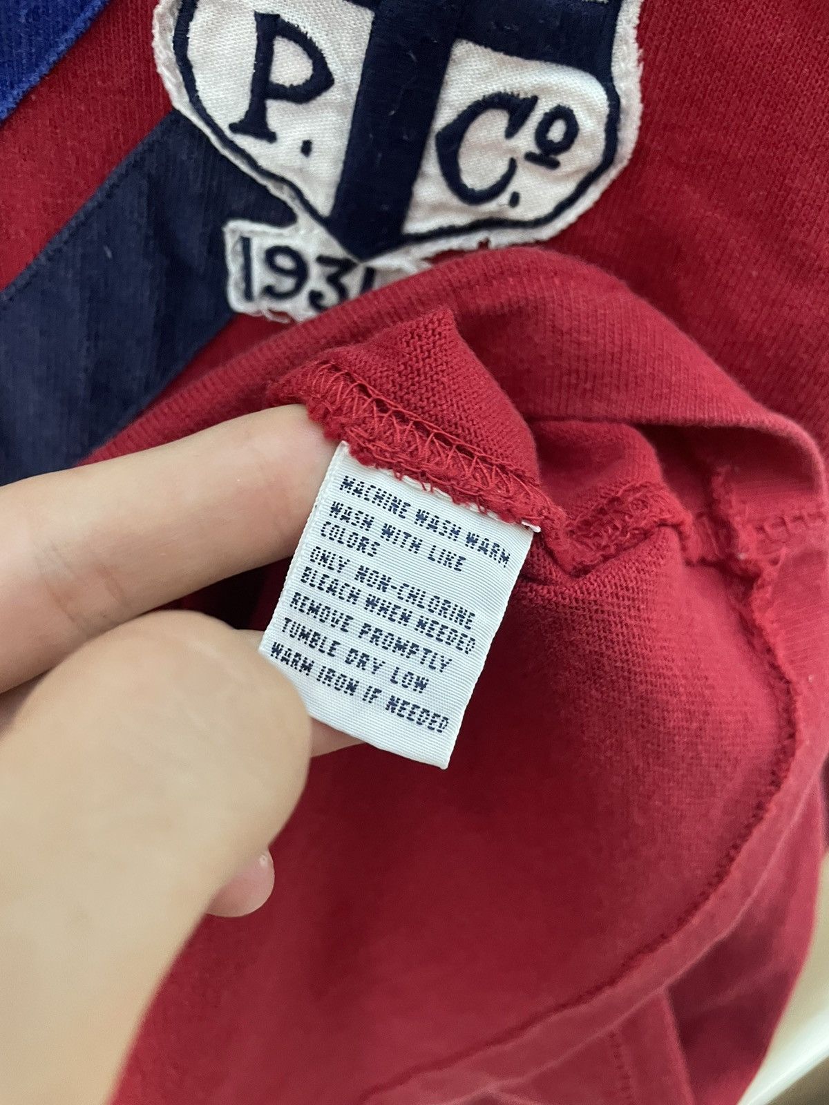 Polo Ralph Lauren × Vintage Polo Ralph Lauren vintage rugby jersey 90s Size US S / EU 44-46 / 1 - 9 Thumbnail