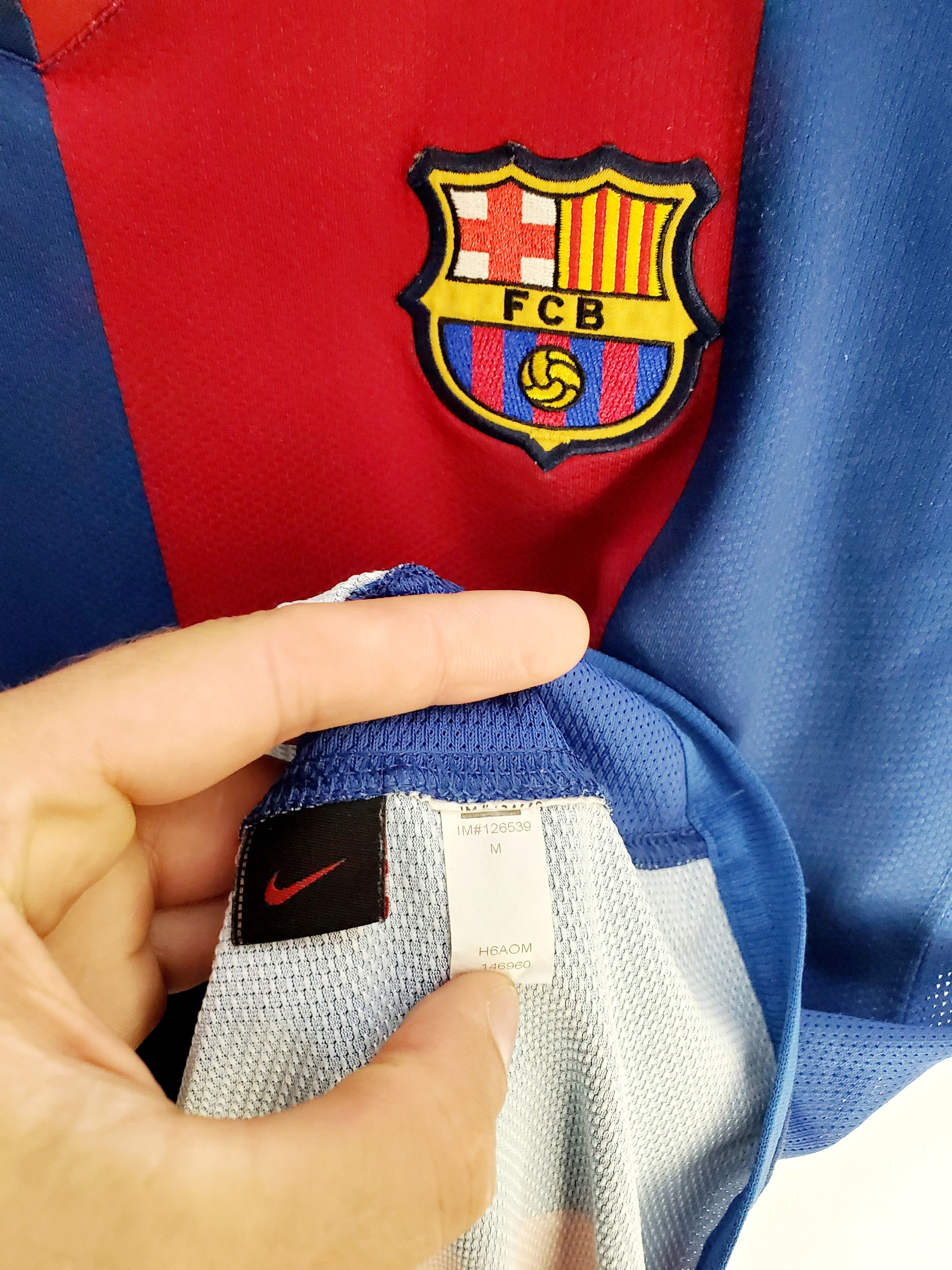 Nike FC BARCELONA 2006-2007 camiseta shirt jersey size Boys Xl Size US XS / EU 42 / 0 - 5 Thumbnail