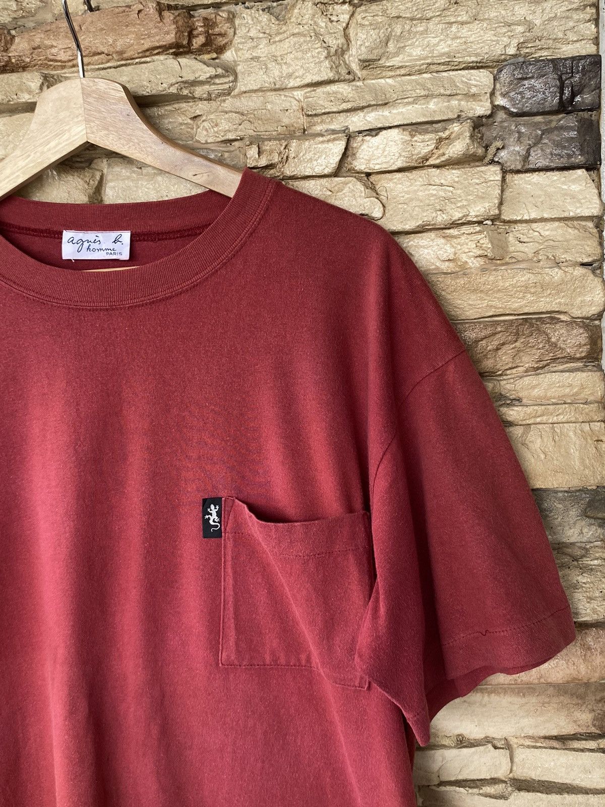 agnes b. Agnes B. Homme Paris Pocket Tshirt Size US L / EU 52-54 / 3 - 4 Thumbnail