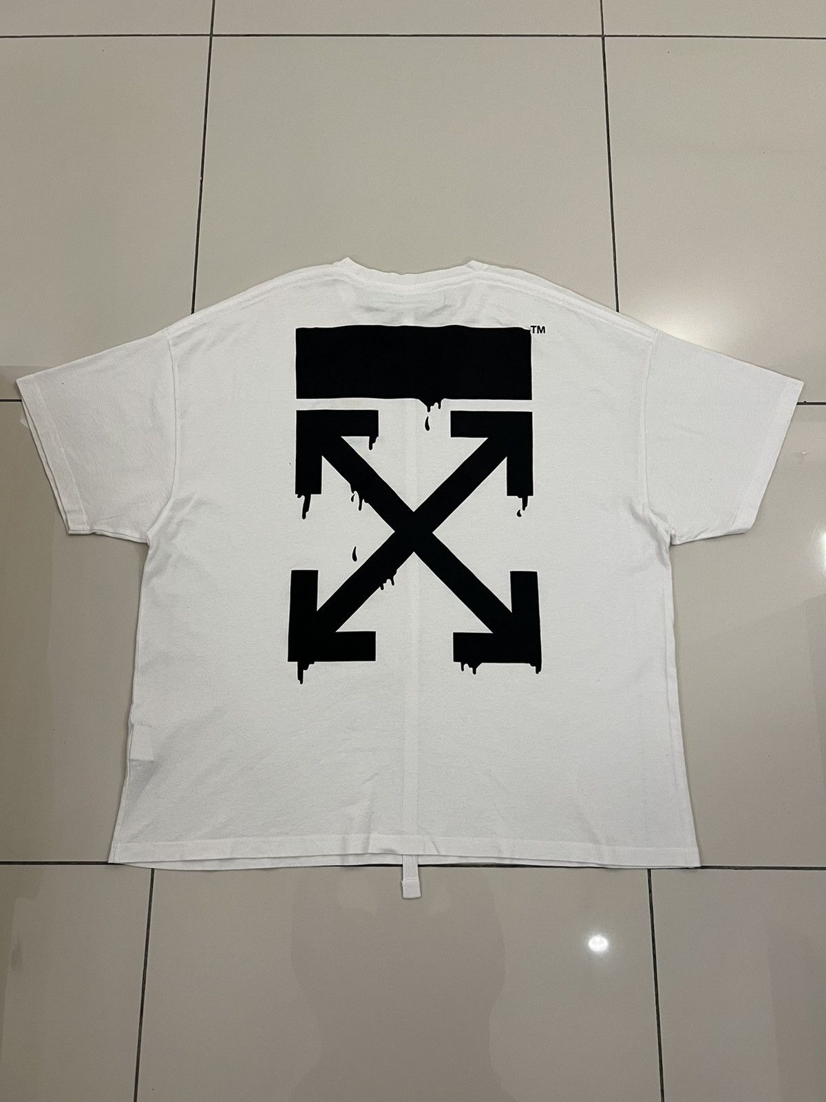 Off-White Off White X Bart Simpson Tee White Size US XXL / EU 58 / 5 - 2 Thumbnail