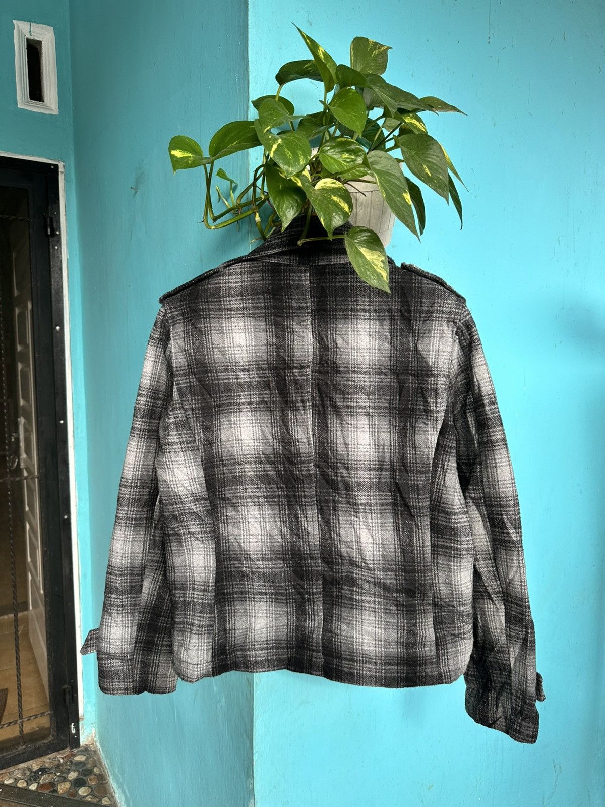 Designer × Japanese Brand × semanticdesign Semantic Design Wool Biker Jacket Size US M / EU 48-50 / 2 - 2 Thumbnail
