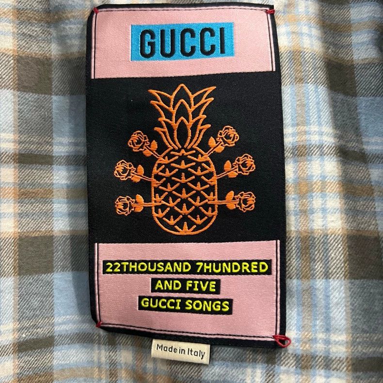 Gucci Gucci Blue full-print GG denim vest 2502-Nextarrow Size US M / EU 48-50 / 2 - 4 Thumbnail