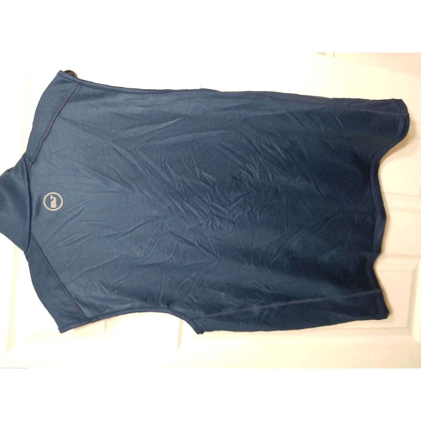 Vineyard Vines Vineyard Vines Vest Mens Medium Herringbone Print Style Quarter Zip Vest, Gray, Full Zip, Golf, Casual Travel Size US M / EU 48-50 / 2 - 4 Thumbnail