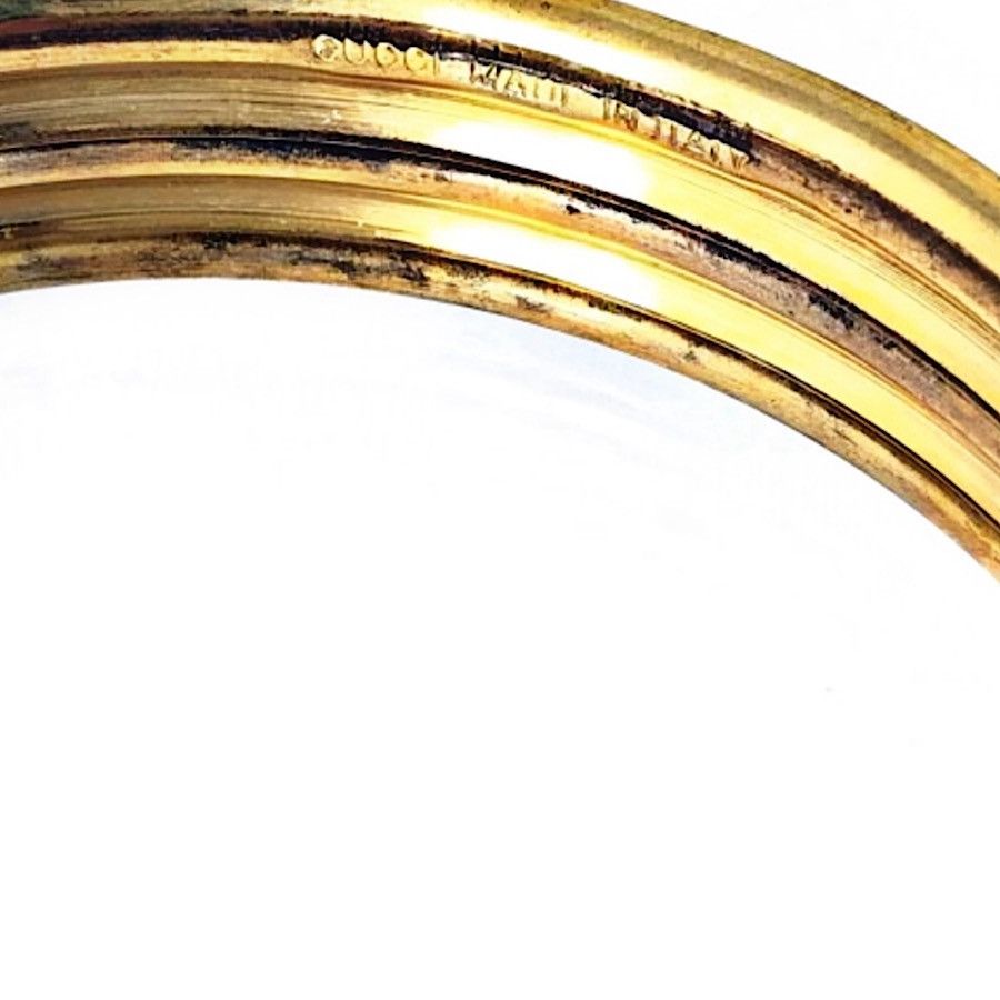 Gucci Authentic Vintage Gucci Early 1960’s Gold Plated Bangle Size ONE SIZE - 6 Thumbnail