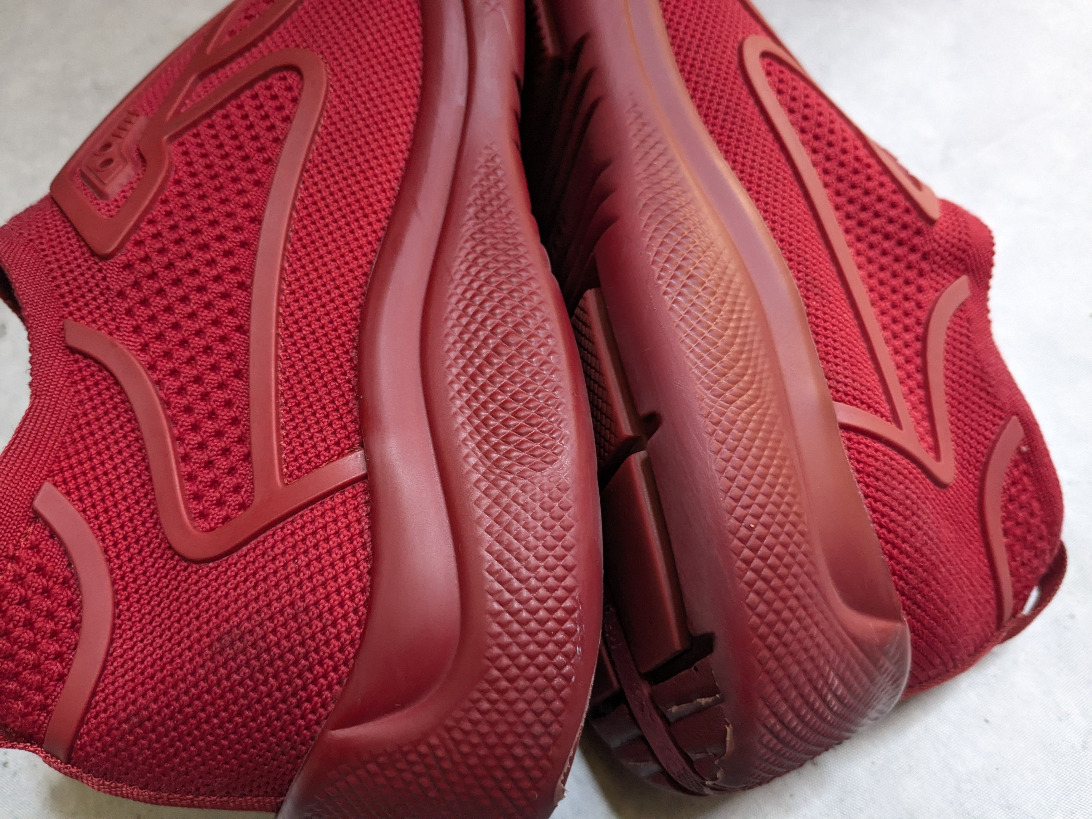 Prada Prada America's Cup Sneakers Red 9 Knit Low Tops Size US 9 / EU 42 - 11 Thumbnail