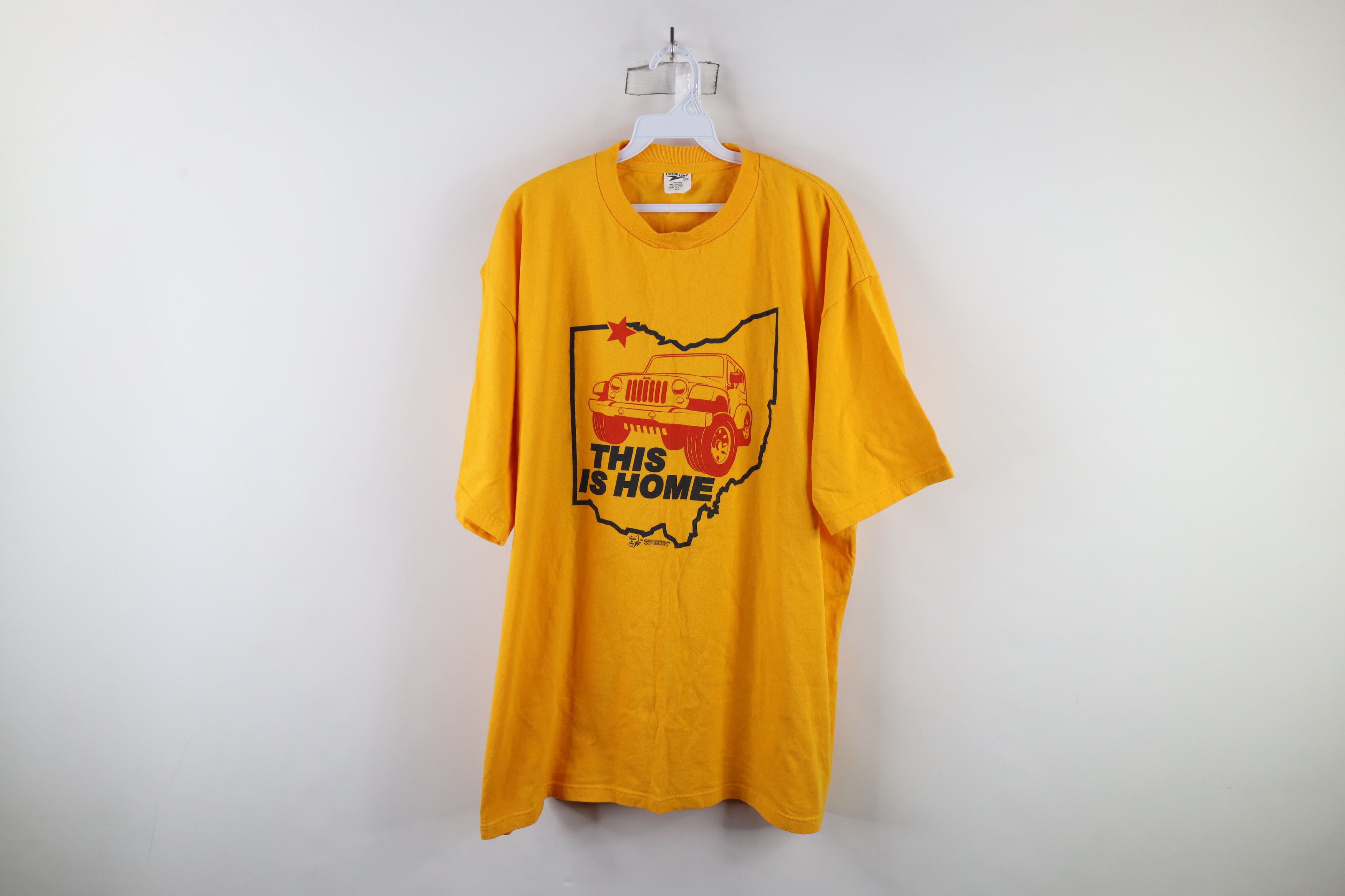 Vintage Vintage 90s Union Made This Is Home Toledo Ohio T-Shirt USA Size US XXL / EU 58 / 5 - 1 Thumbnail