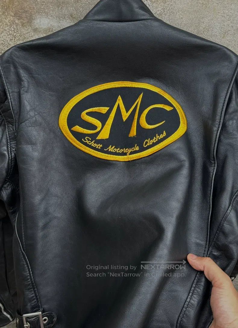 Schott Schott Vintage motorcycle leather jacket Size US XXS / EU 40 - 4 Thumbnail