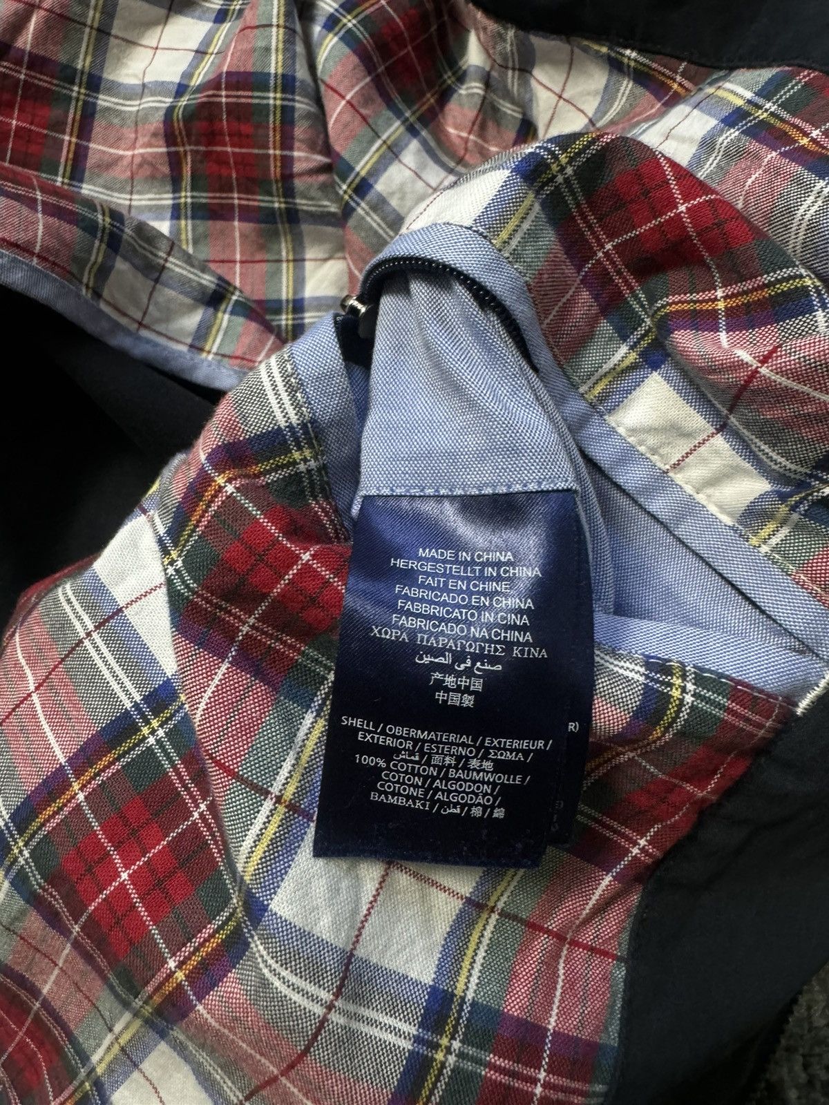 Gant Vintage Gant Windcheater Jacket Bomber Polo Navy Blue Size US XL / EU 56 / 4 - 6 Thumbnail