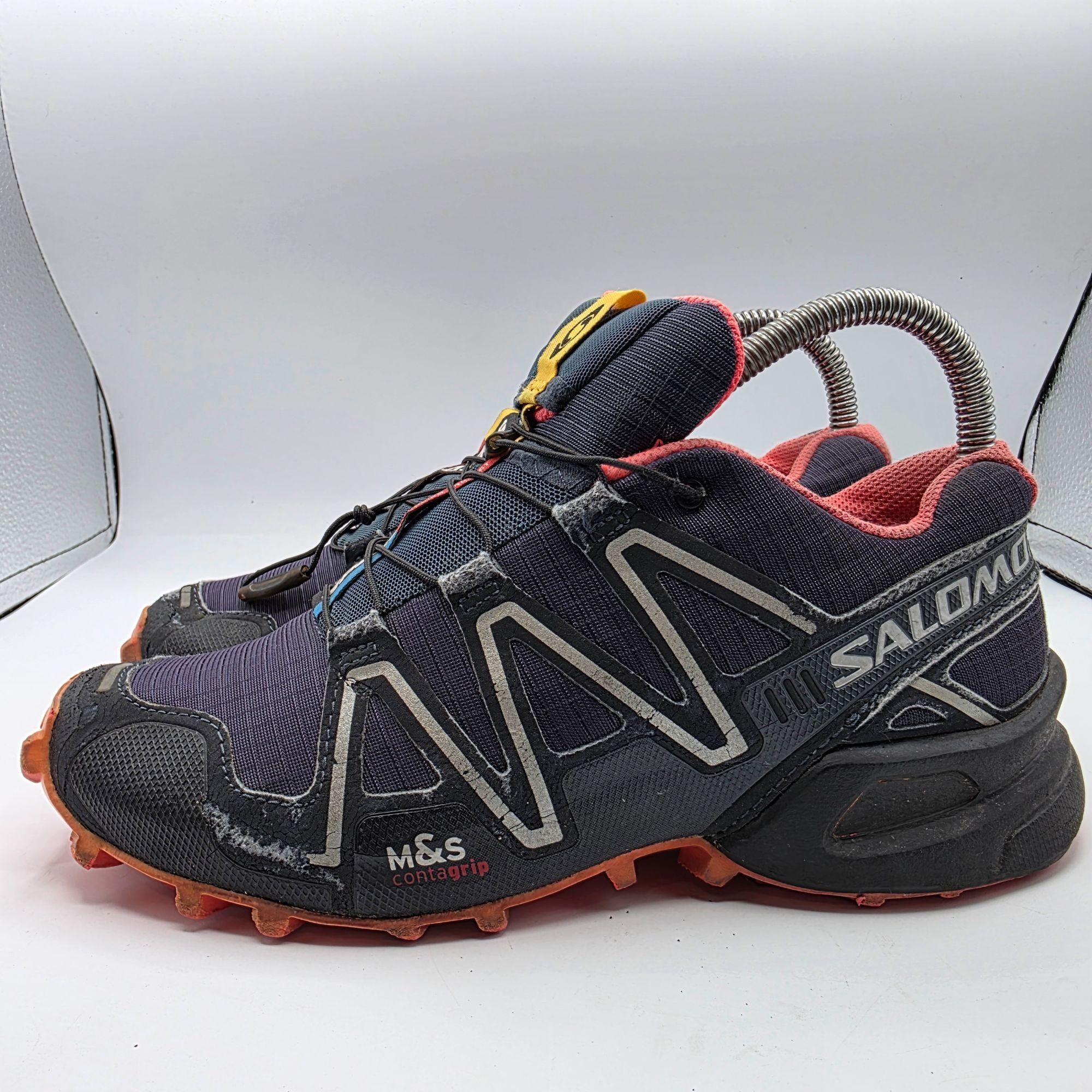 Salomon Salomon Speedcross 3 Womens Size 6 Black Pink Trail Running Size US 6 / IT 36 - 14 Thumbnail