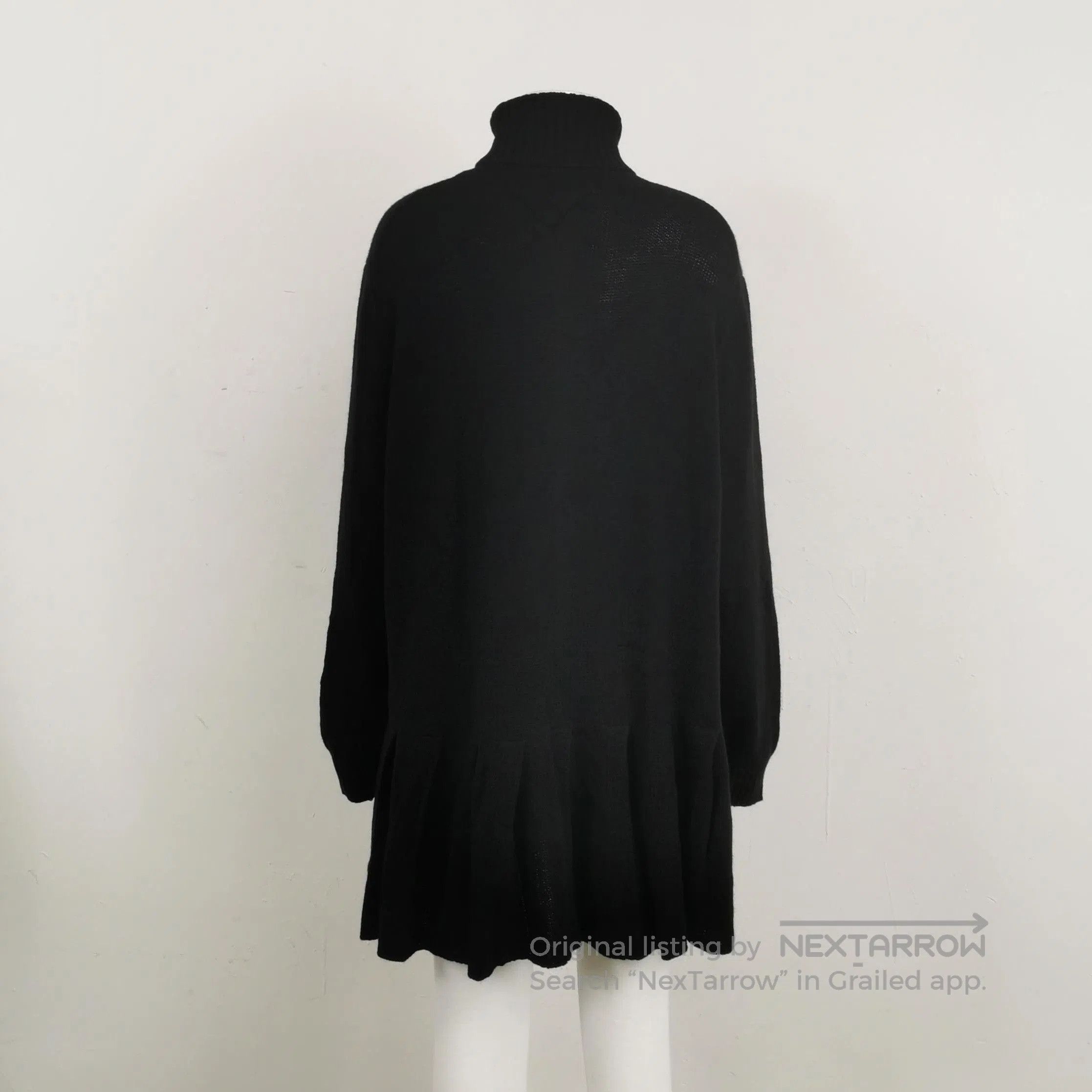 Prada Prada Black Turtleneck Cashmere Dress Size 4. Size M / US 6-8 / IT 42-44 - 1 Thumbnail