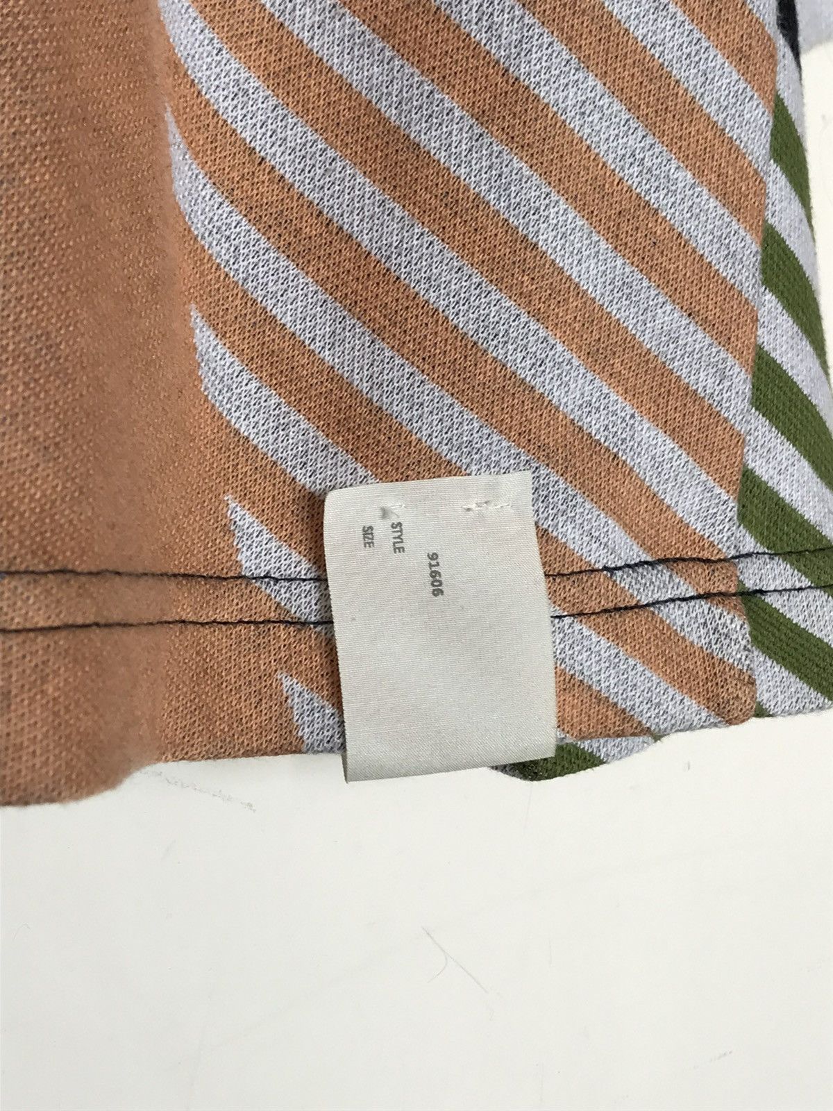 N.Hoolywood N. Hoolywood colourblock striped long sleeve tee Size US S / EU 44-46 / 1 - 5 Thumbnail
