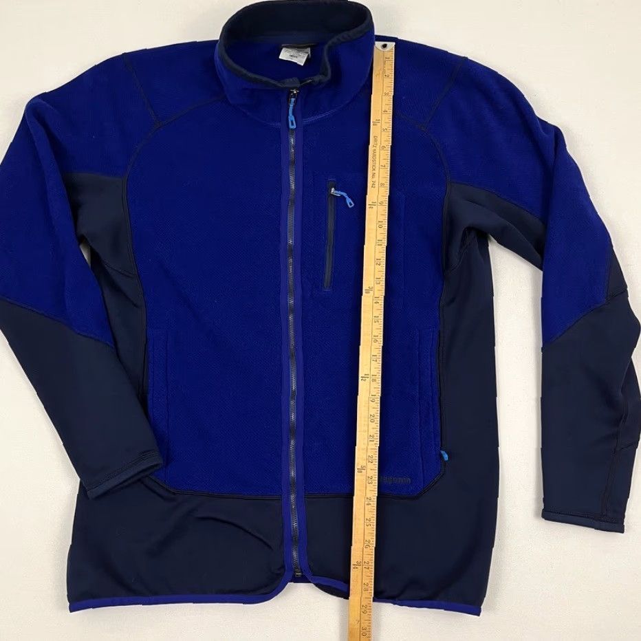 Patagonia Patagonia Jacket Mens L Blue Hybrid Fleece Shell Active Hiking Full Zip Size US L / EU 52-54 / 3 - 4 Thumbnail