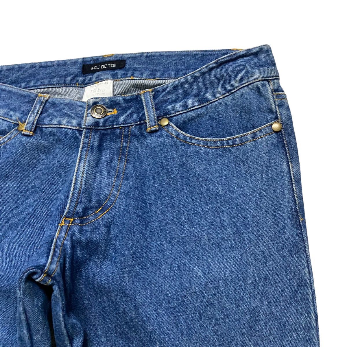 Japanese Brand FOU DE TOI Denim Flare Jeans Size US 28 / EU 44 - 5 Thumbnail