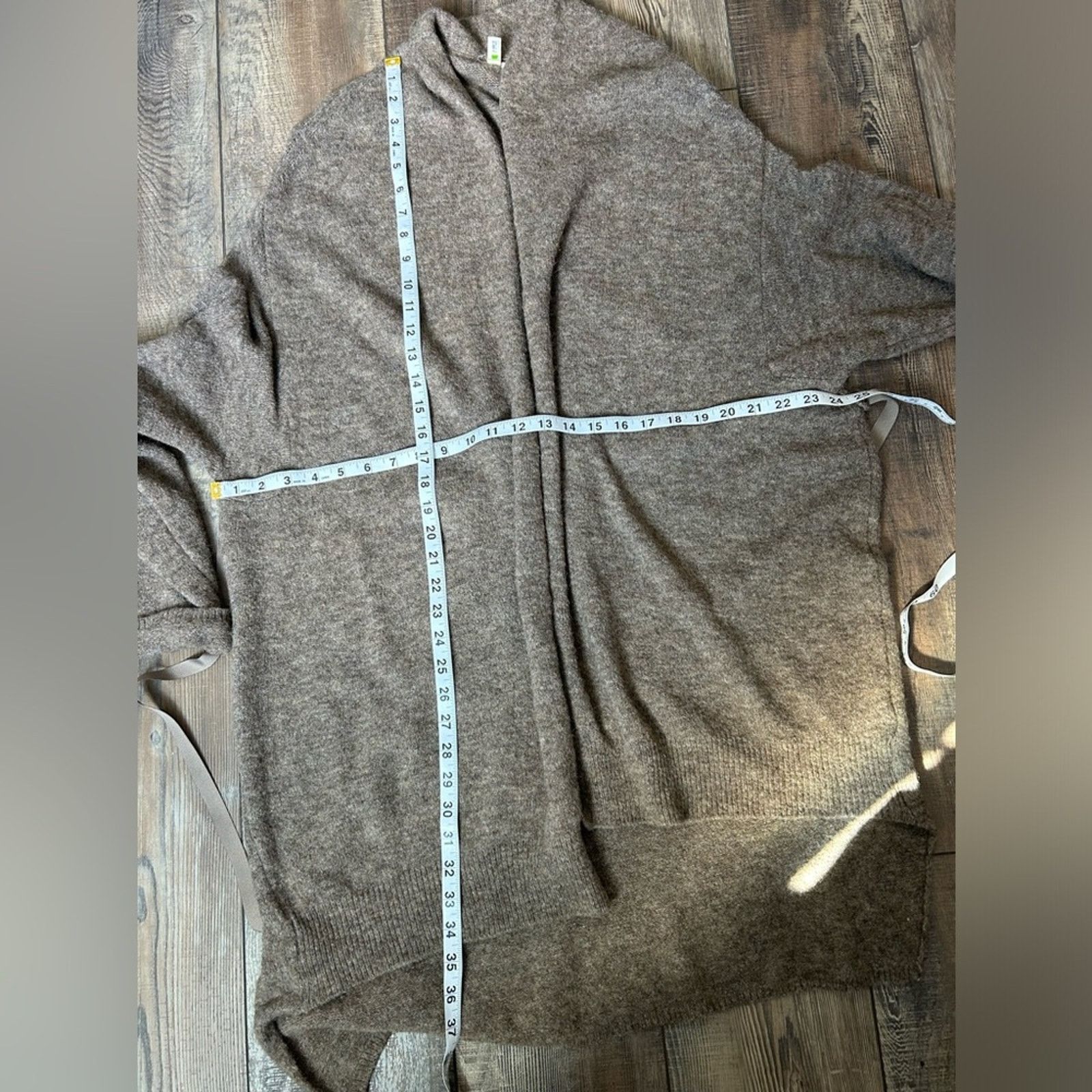Anthropologie Anthropologie Moth Vallon Hi Low Cardigan Wool Viscose Small Size S / US 4 / IT 40 - 4 Thumbnail