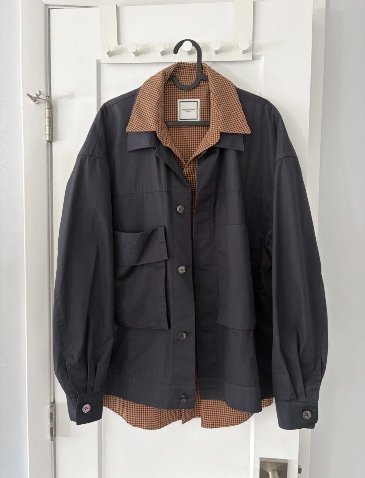 Wooyoungmi Wooyoungmi Paris double layered shirts jacket size L Size US L / EU 52-54 / 3 - 1 Thumbnail