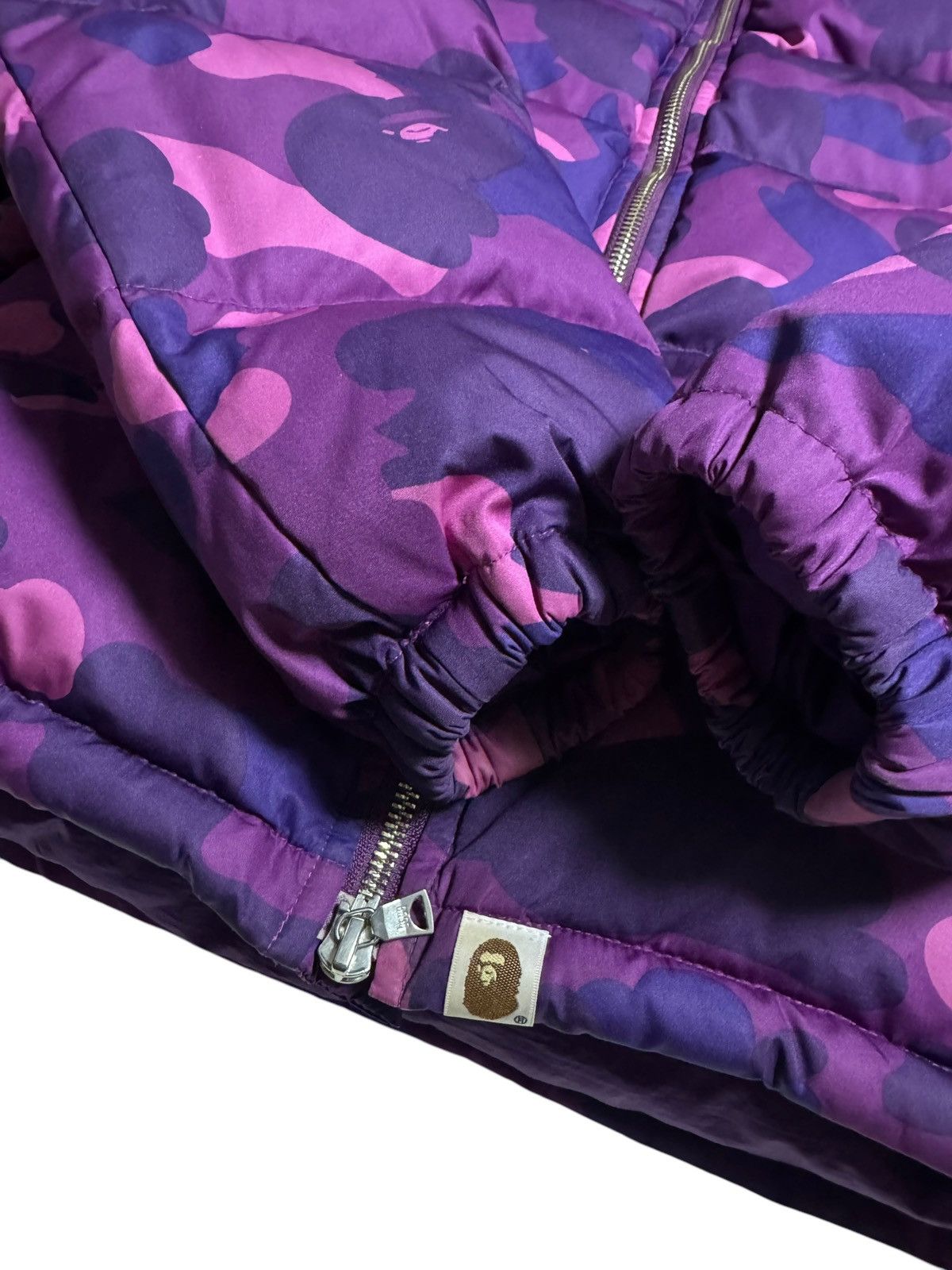 Bape BAPE Puffer Down Jacket Purple camo | Grailed Bape BAPE Puffer Down Jacket Purple camo | Grailed