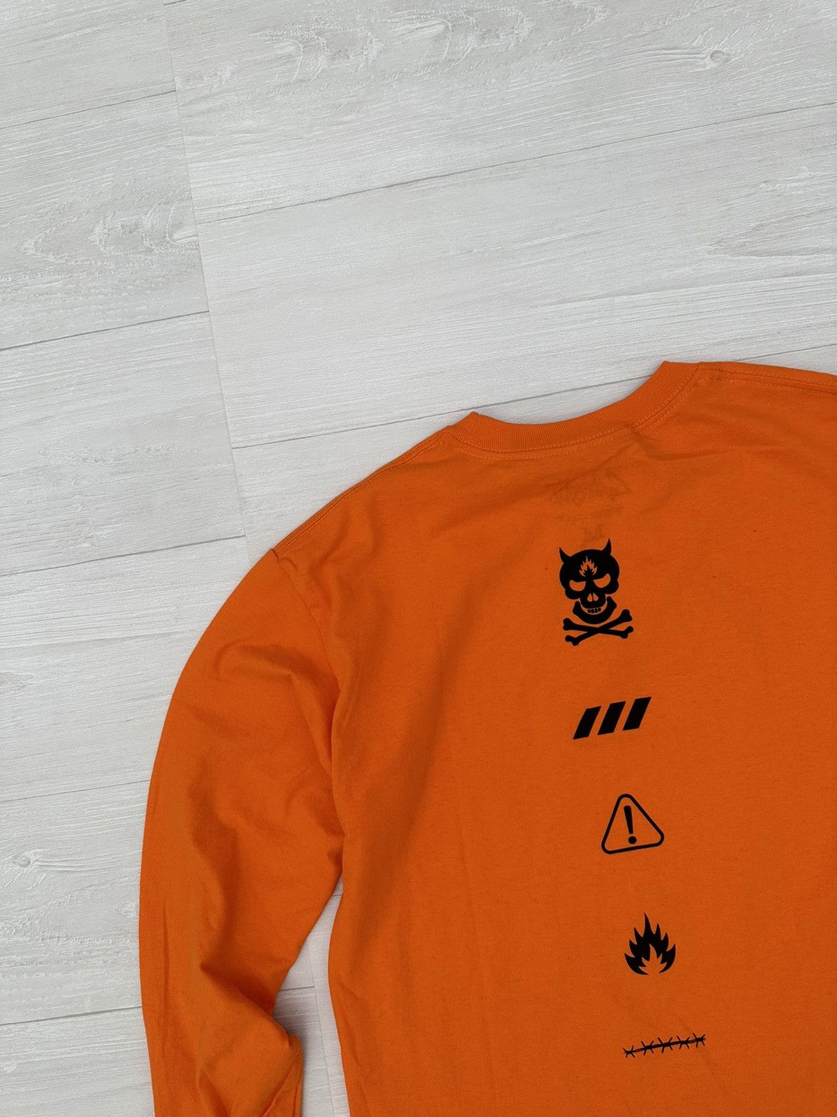 Gnarcotic Gnarcotic Orange Radioactive Danger Warning Sign Logo Tee Size US M / EU 48-50 / 2 - 6 Thumbnail