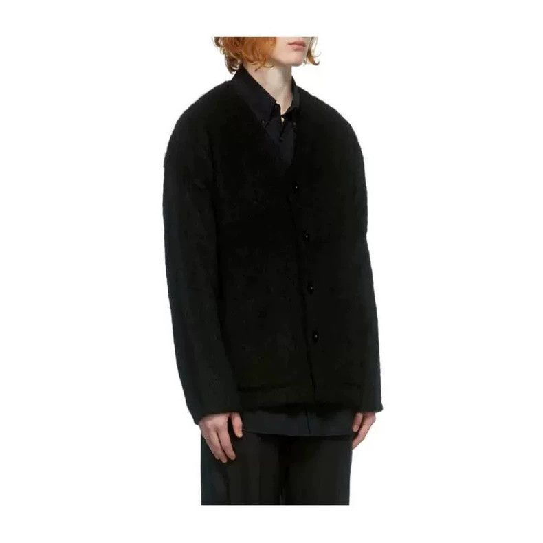Our Legacy our legacy size 50 Black wool cardigan tweed coat 2502-Nex Size US M / EU 48-50 / 2 - 8 Thumbnail
