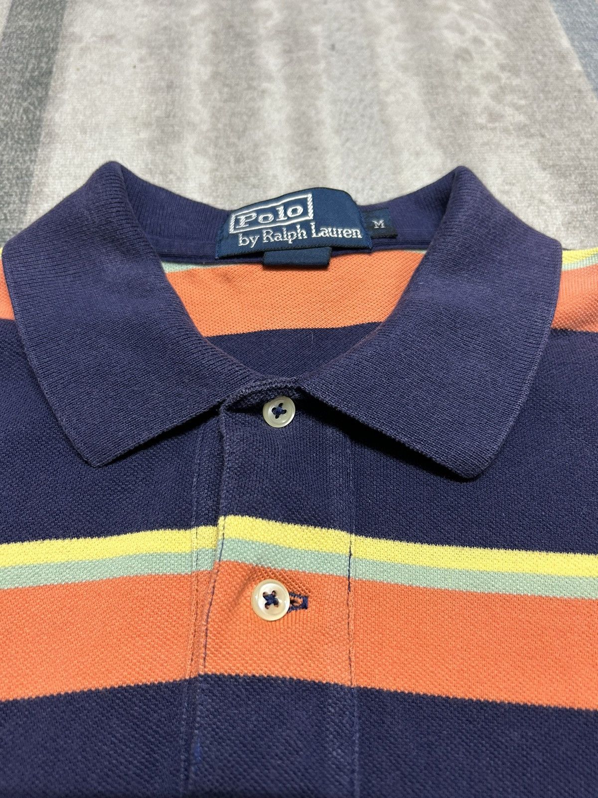 Designer × Polo Ralph Lauren × Ralph Lauren Ralph lauren stripe polo tshirt Size US M / EU 48-50 / 2 - 3 Thumbnail