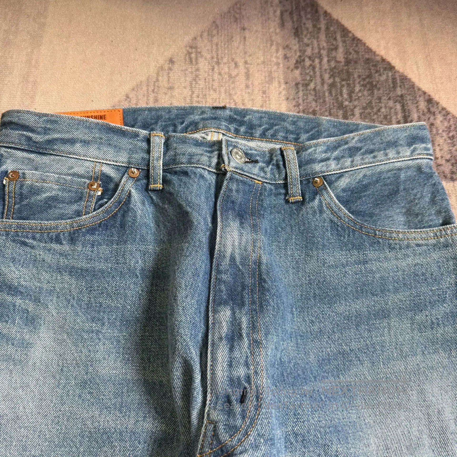 Kaptain Sunshine kaptain sunshine skate shoe cut denim pants. Size US 30 / EU 46 - 2 Thumbnail