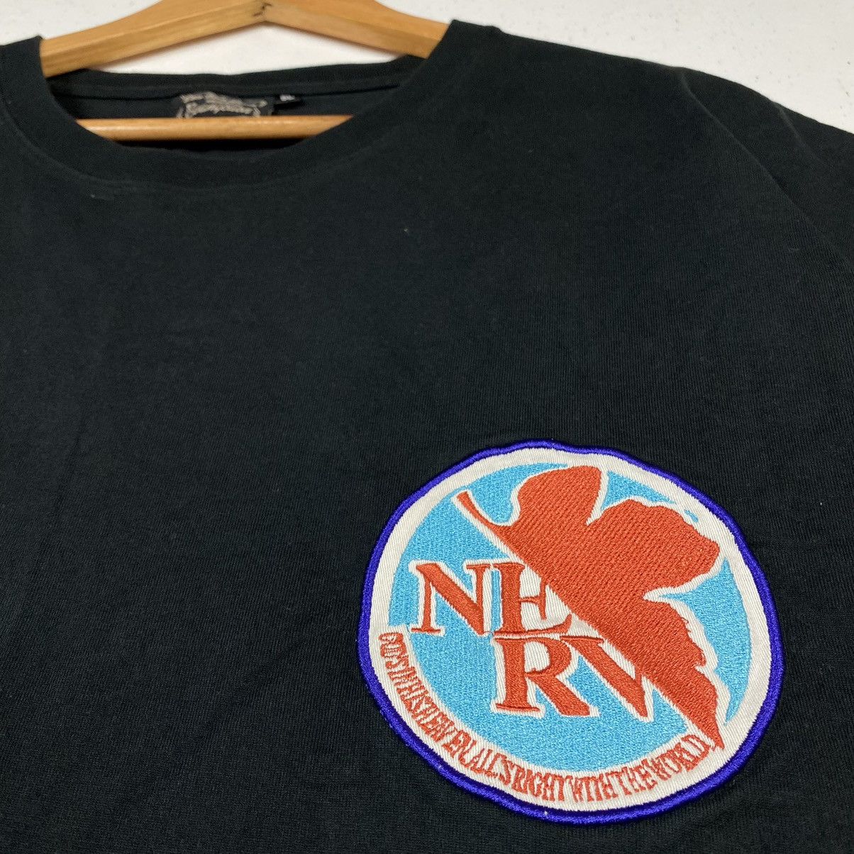 Anime LOW BLOW KNUCKLE x EVANGELION THE FIRST GIRL REI AYANAMI TEE Size US XXL / EU 58 / 5 - 7 Thumbnail