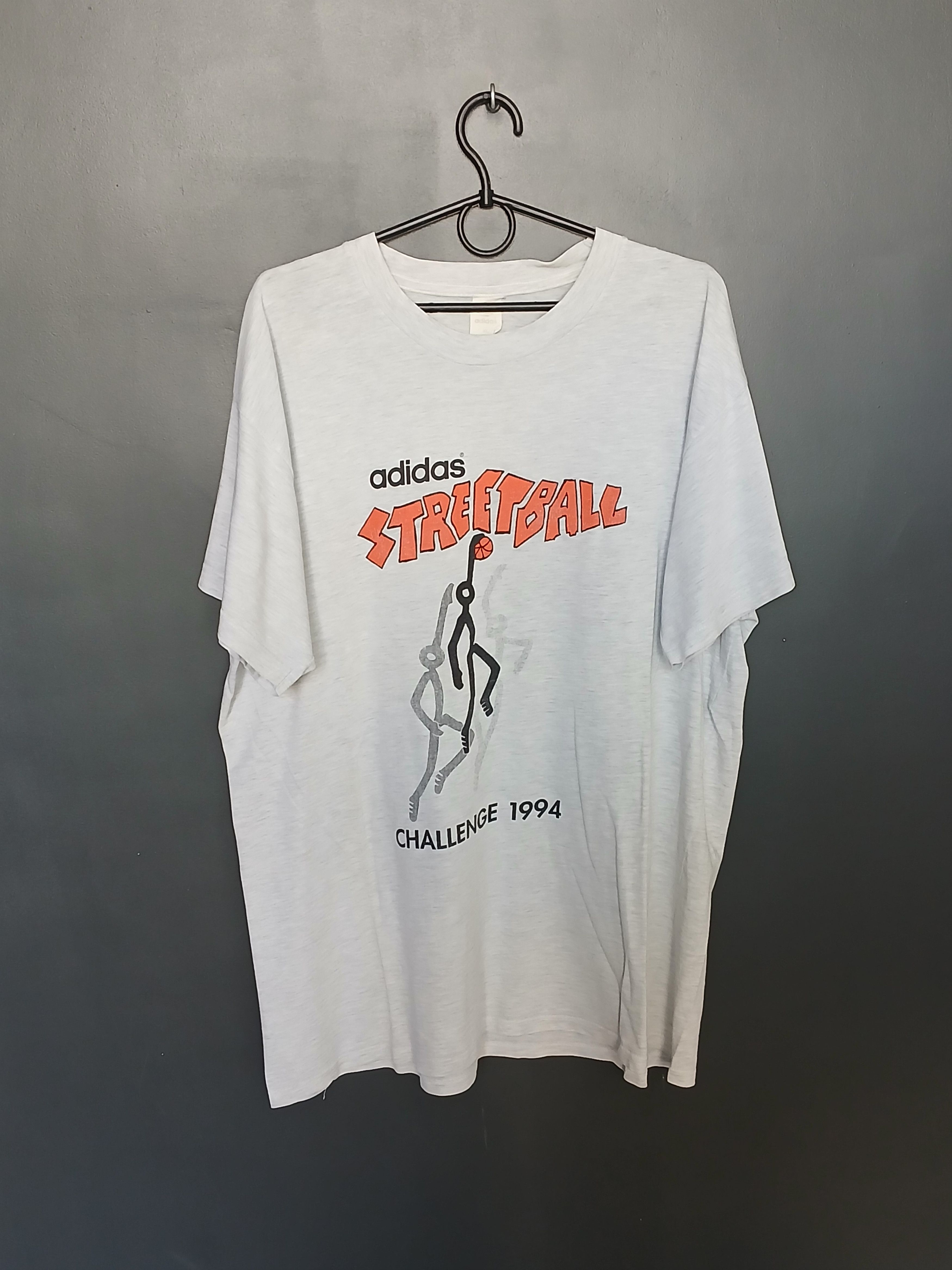 Adidas × Vintage Vintage Adidas Streetball T-Shirt Size US XL / EU 56 / 4 - 1 Thumbnail