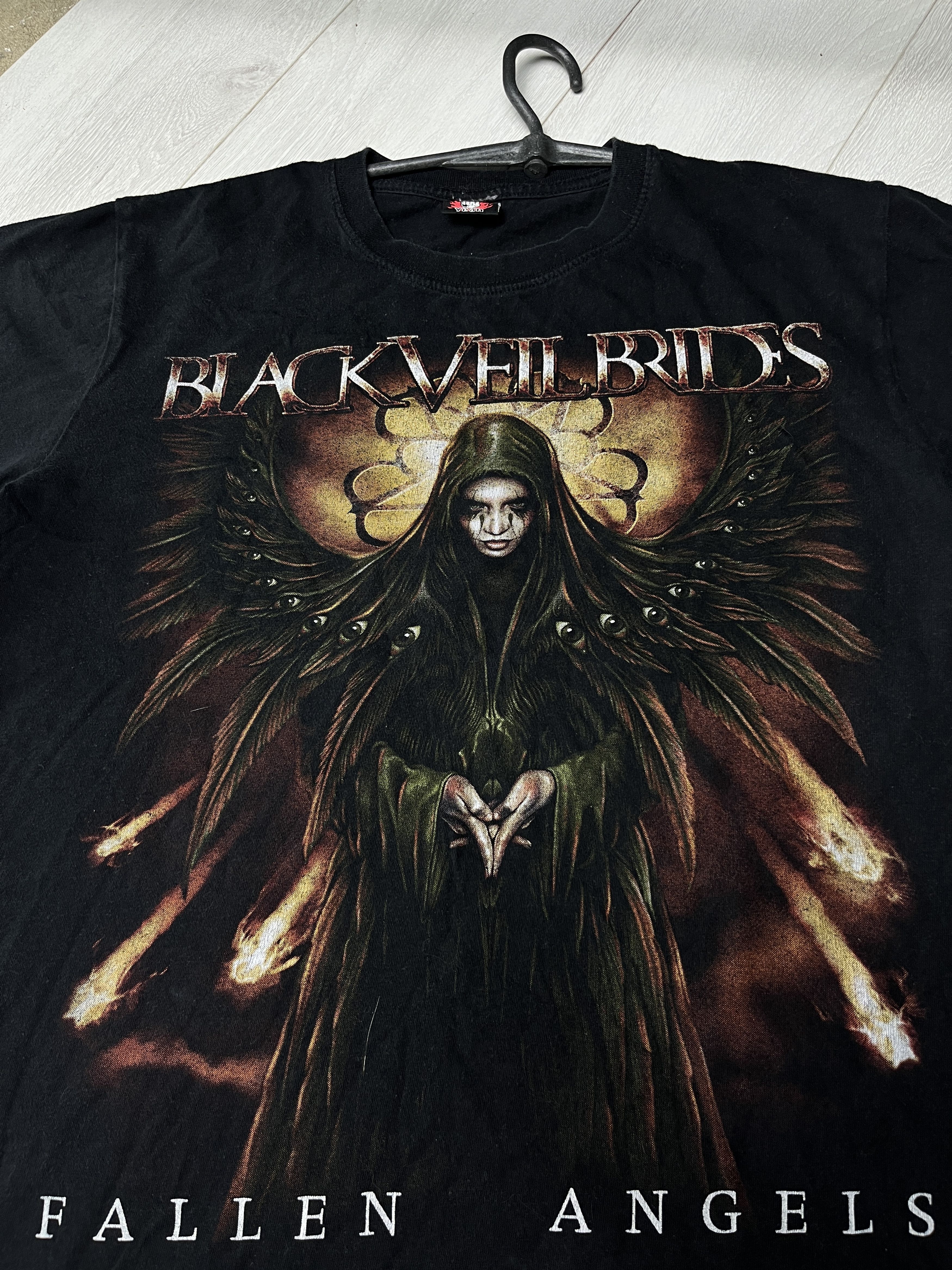 Vintage 2011 BLACK VEIL BRIDES FALLEN ANGELS TEE - № 859 Size US M / EU 48-50 / 2 - 4 Thumbnail