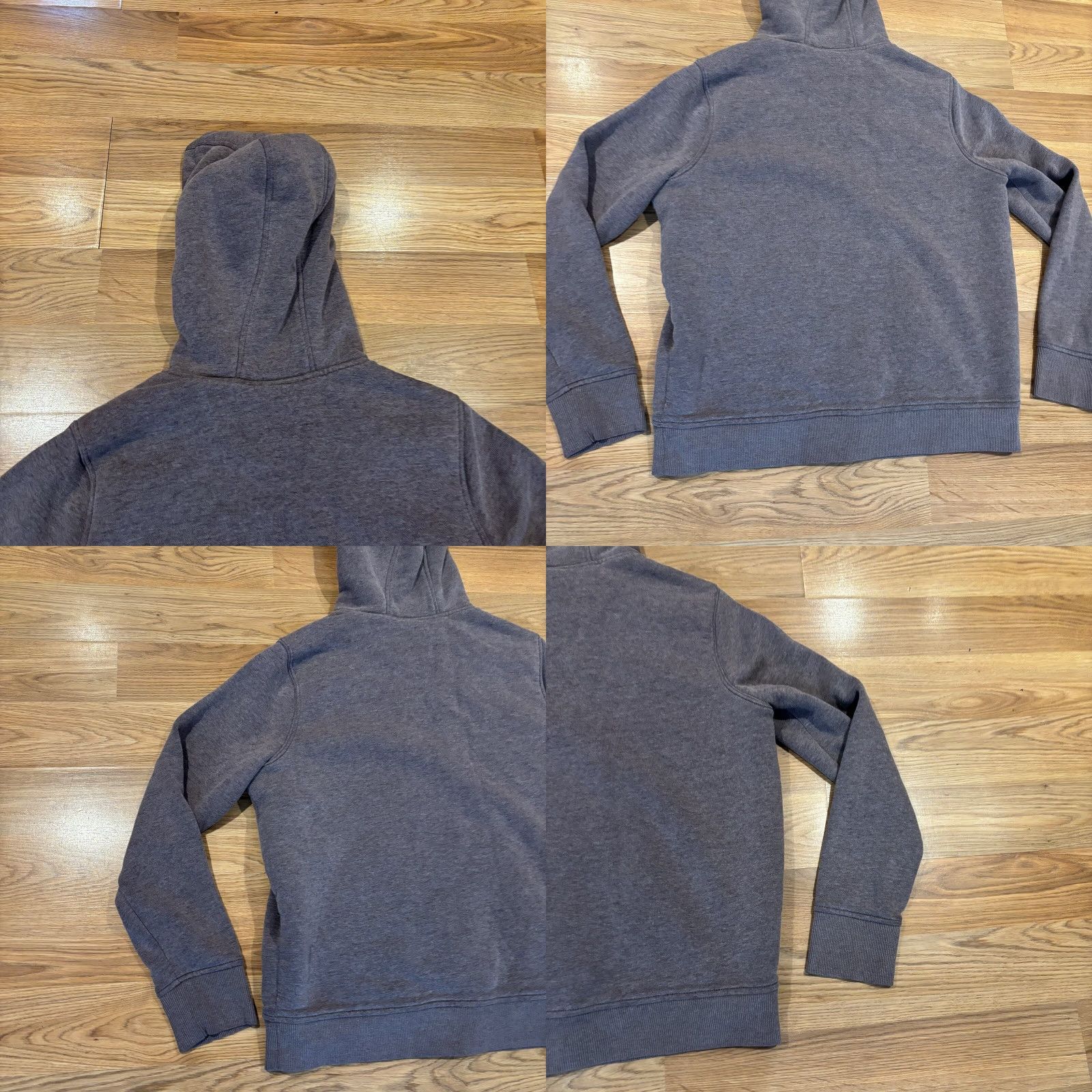 Carhartt Carhartt Hoodie Clarksburg Sweatshirt 102787 Blackberry Heather Size M Women's Logo Hooded Full Zip Size M / US 6-8 / IT 42-44 - 9 Thumbnail