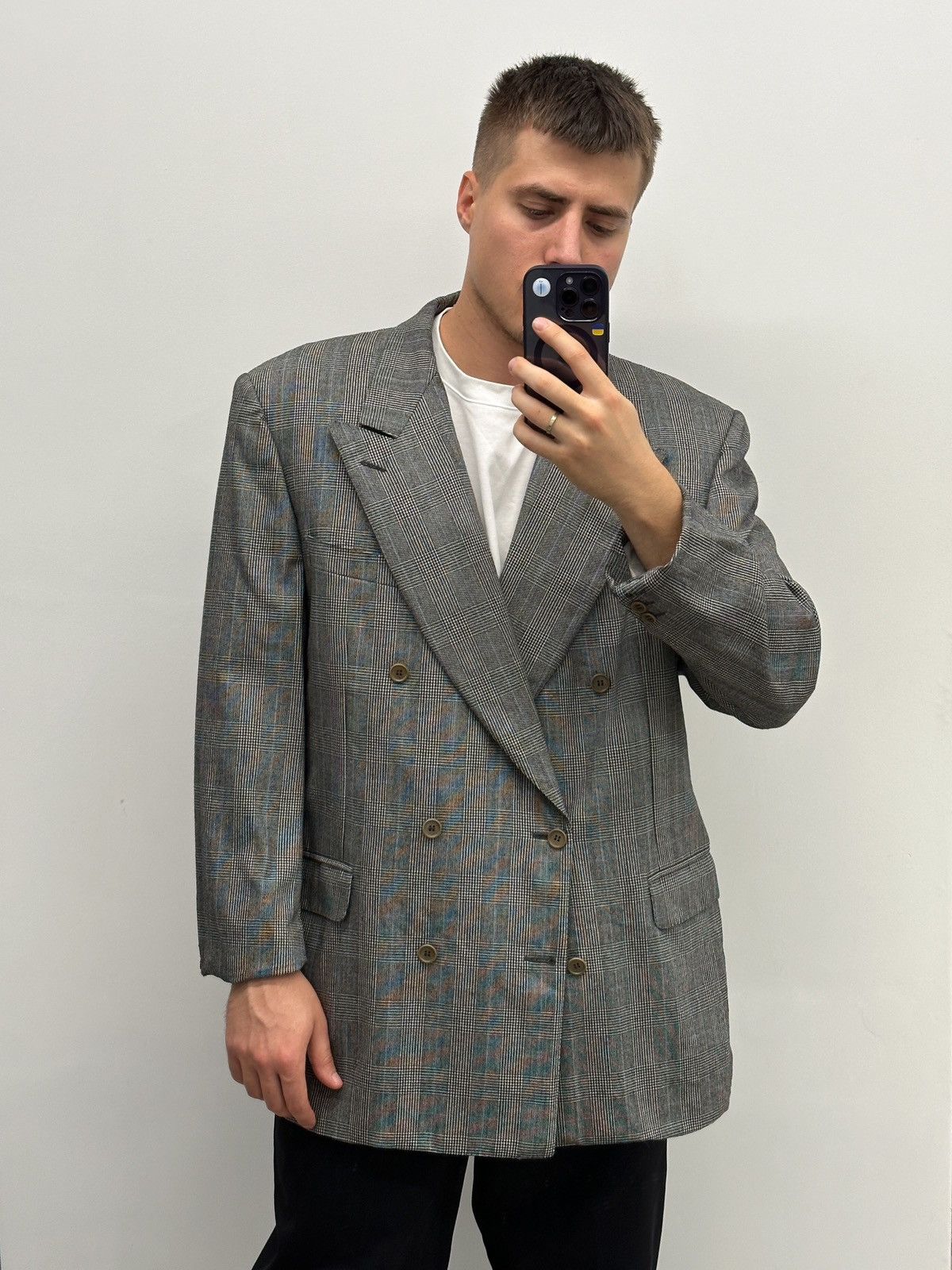 Canali Vintage Canali Blazer Jacket Size 48R - 3 Thumbnail