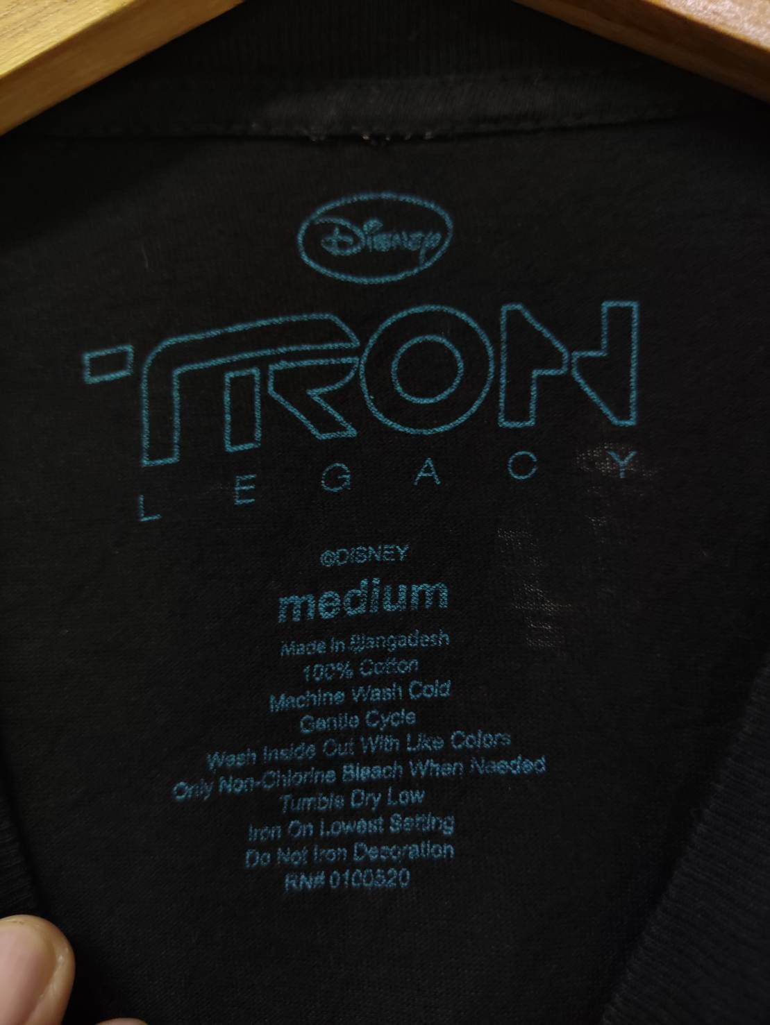 Band Tees Daft Punk x Disney " Tron Legacy " Movie Promo T-Shirt Size US M / EU 48-50 / 2 - 3 Thumbnail