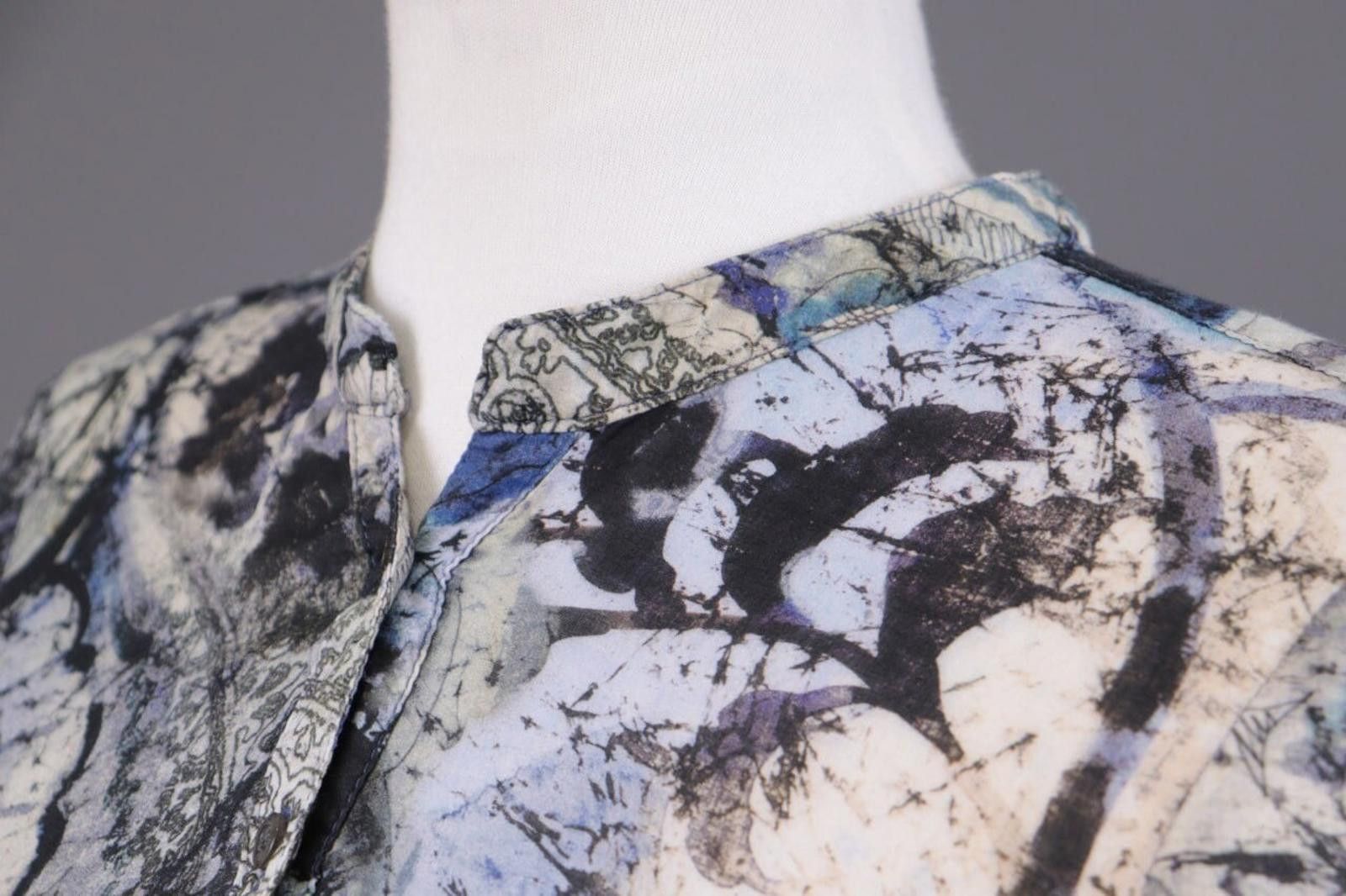 Heliot Emil Emily Van Den Bergh Multicolor Floral Blouse Shirt Sz 38 / M Size M / US 6-8 / IT 42-44 - 6 Thumbnail