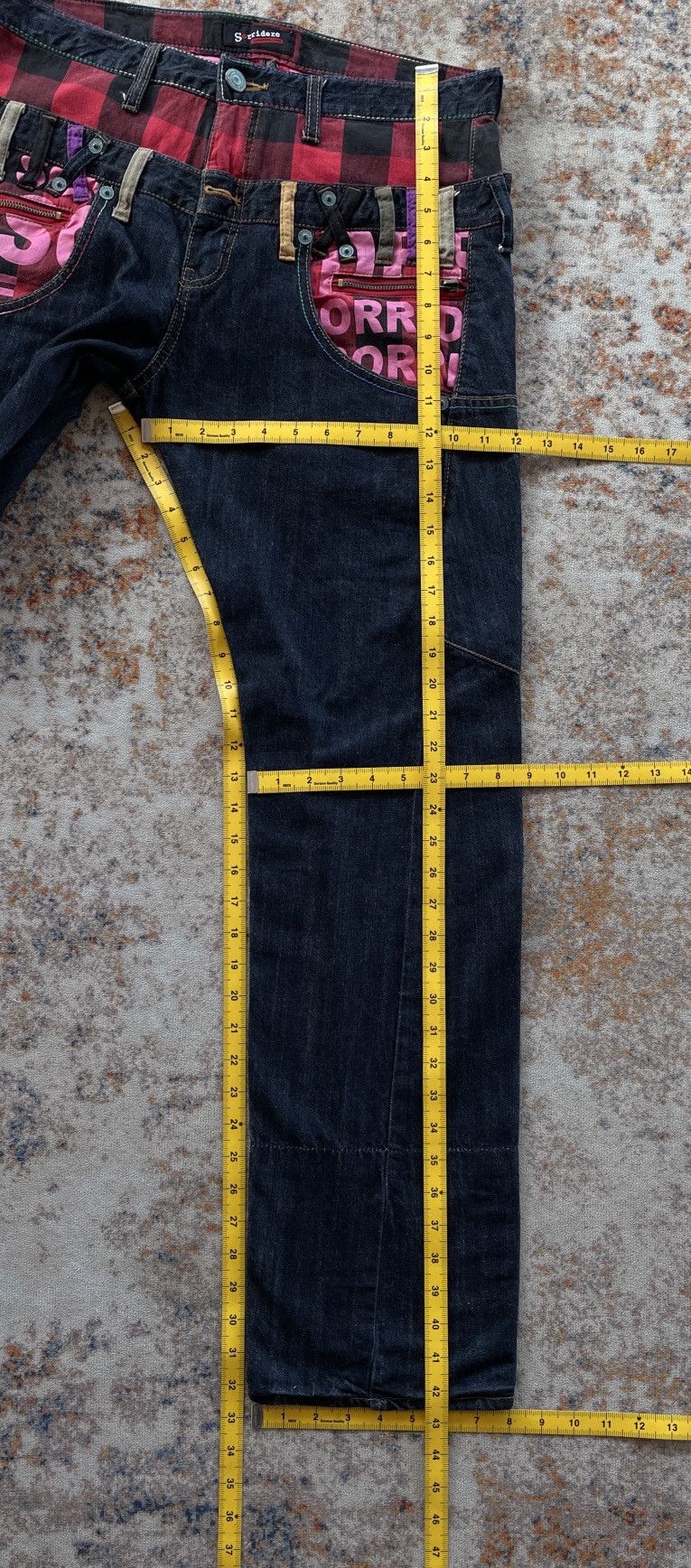 Hysteric Glamour SORRIDERE DOUBLE WAIST LOOK LIKE HYSTERIC Size US 33 - 9 Thumbnail