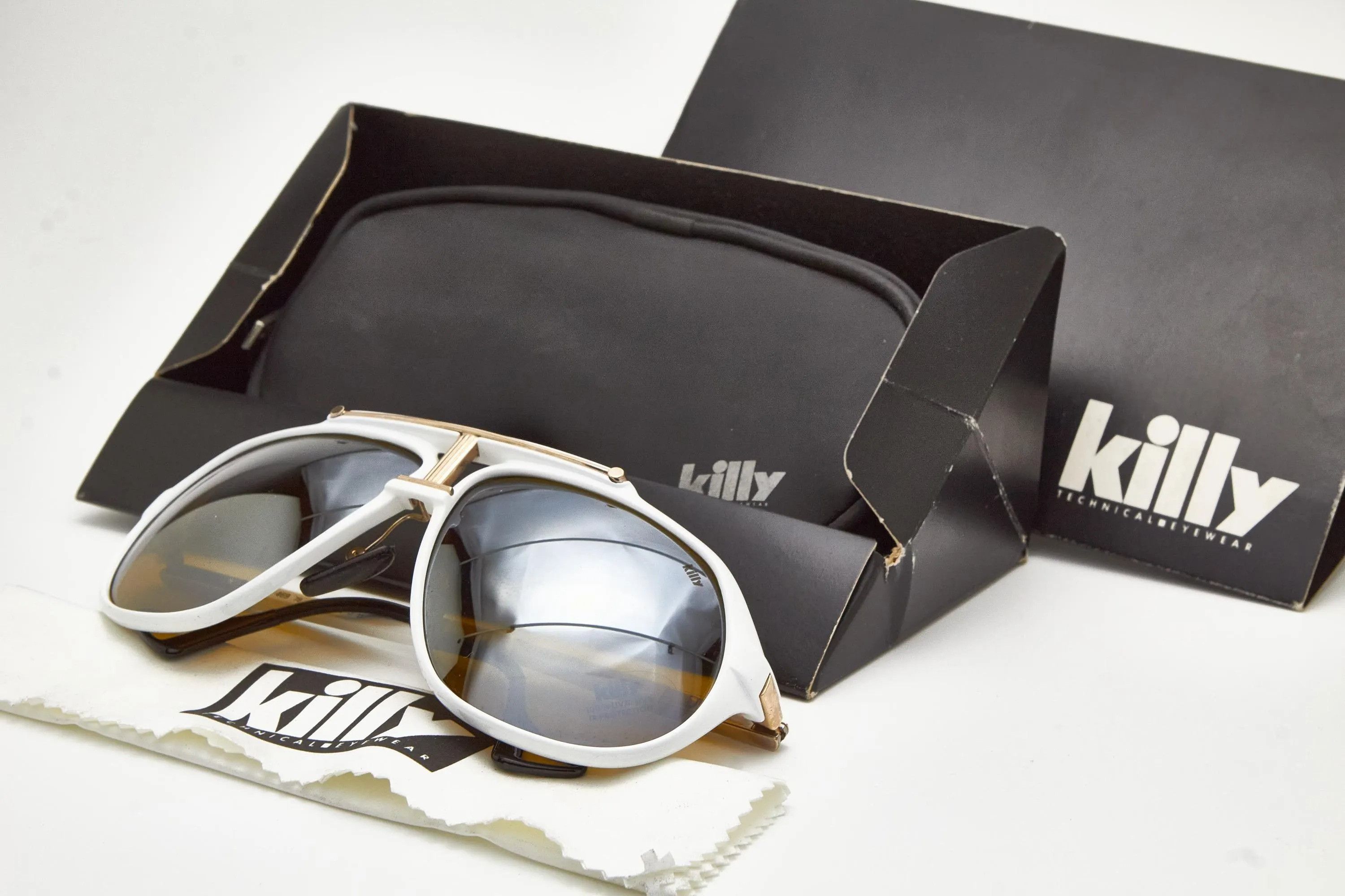 Other KILLY 469 Sunglasses White High End Carbon Fiber Eyewear Size ONE SIZE - 14 Thumbnail
