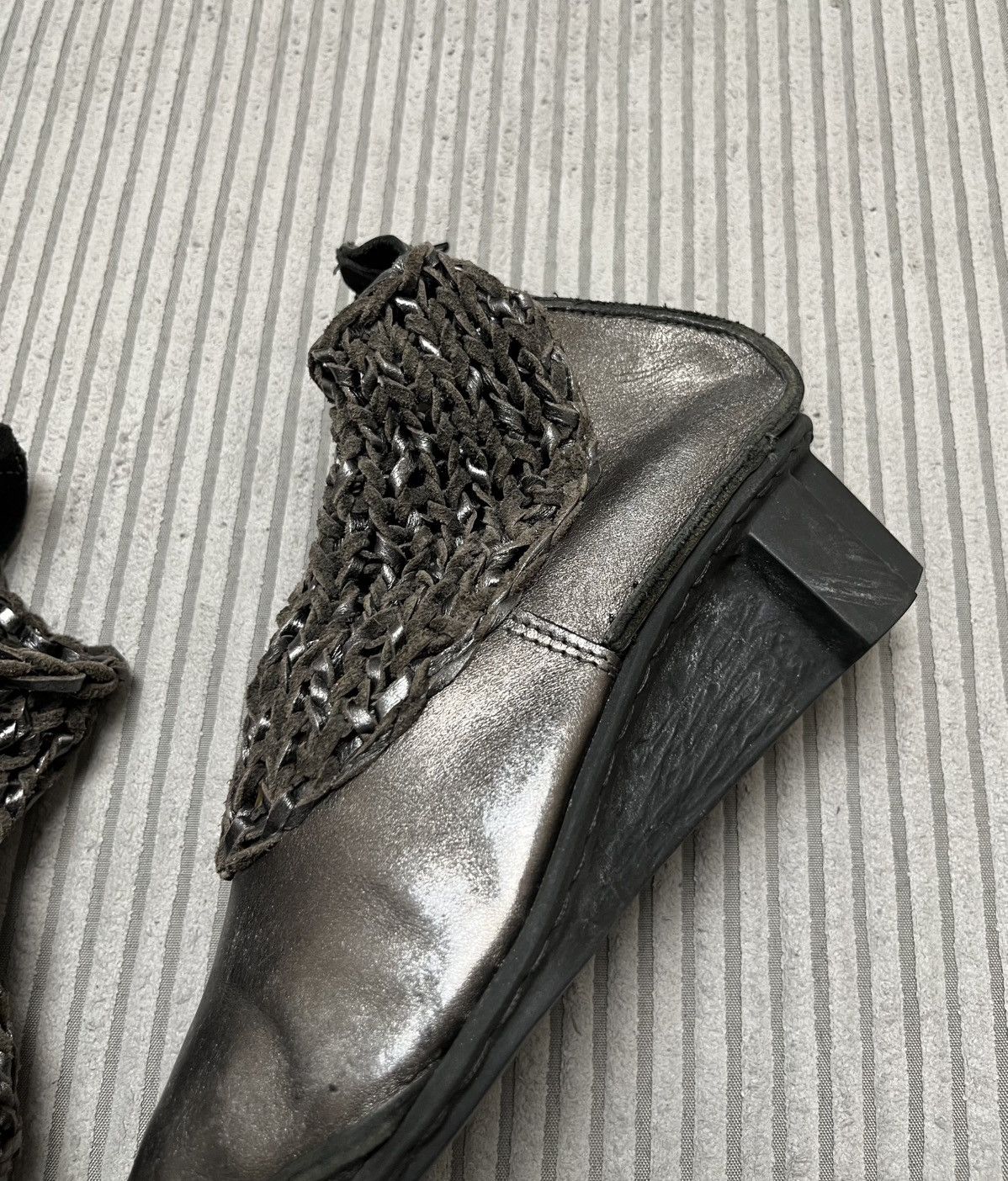 Trippen Trippen Leather Avant Garde Mesh Zip Boots 90s Size US 9 / IT 39 - 5 Thumbnail