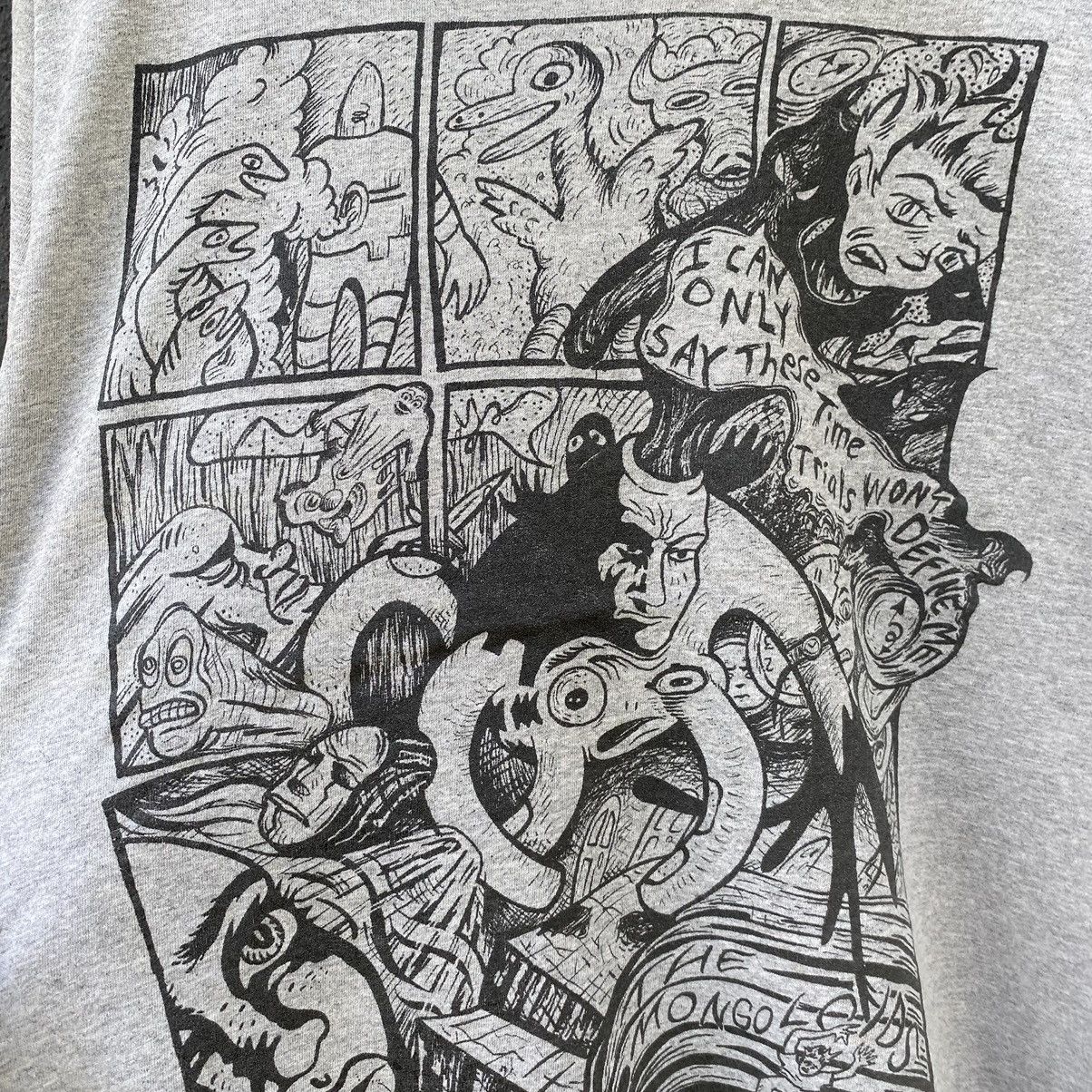 Band Tees Vintage The Mongoloids Six Feet Under Records Band Tee Size US L / EU 52-54 / 3 - 3 Thumbnail