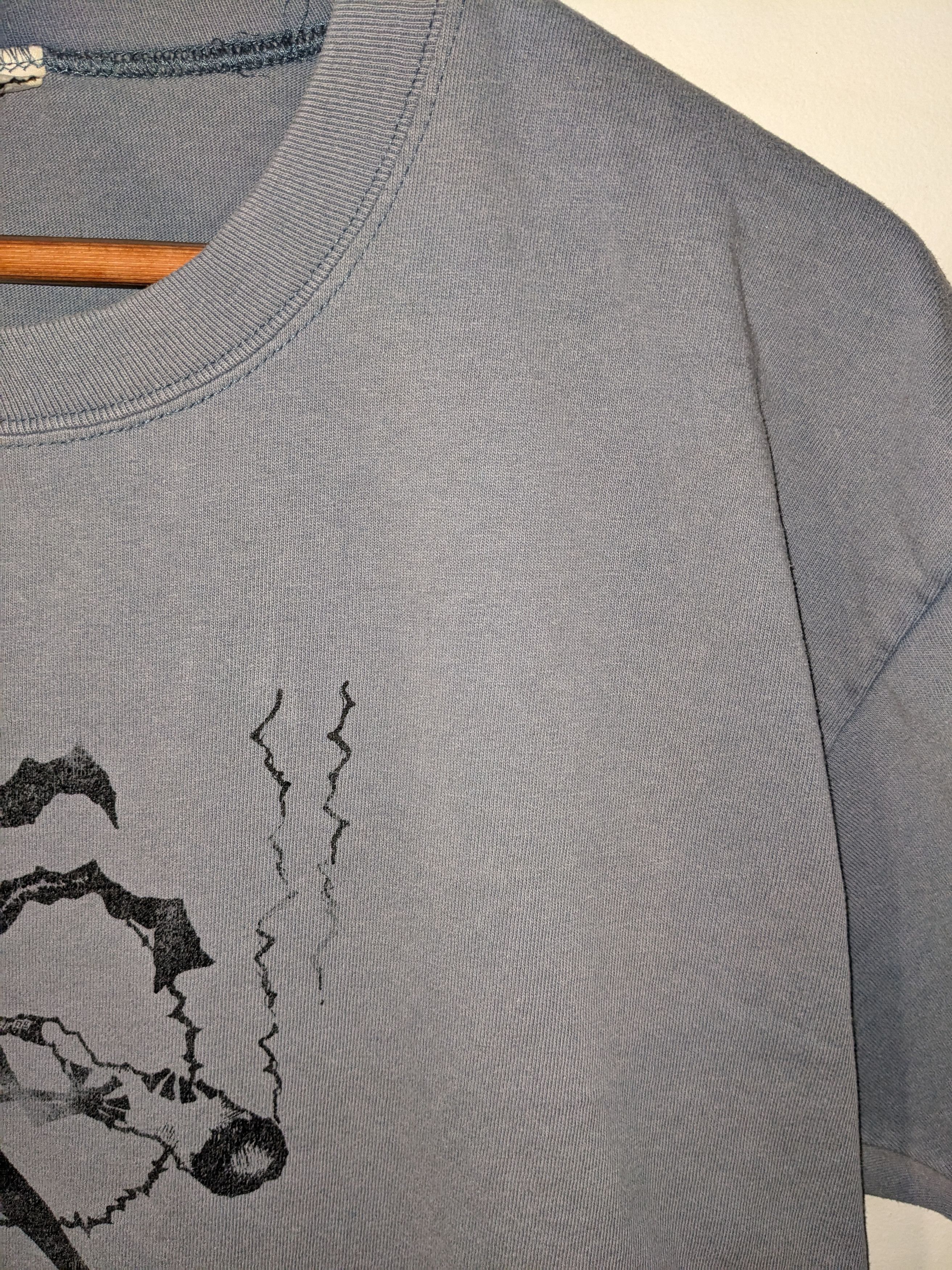 Vintage Vintage Y2K Jamaica Smoke Earth Blue X-Large T-Shirt Size US XL / EU 56 / 4 - 9 Thumbnail