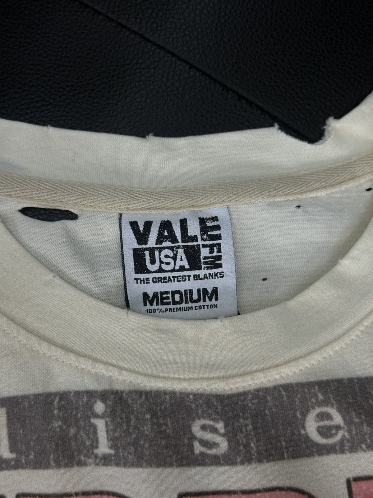 Vale Valley White Jazz Tee Shirt Size M (NEW) Size US M / EU 48-50 / 2 - 5 Thumbnail