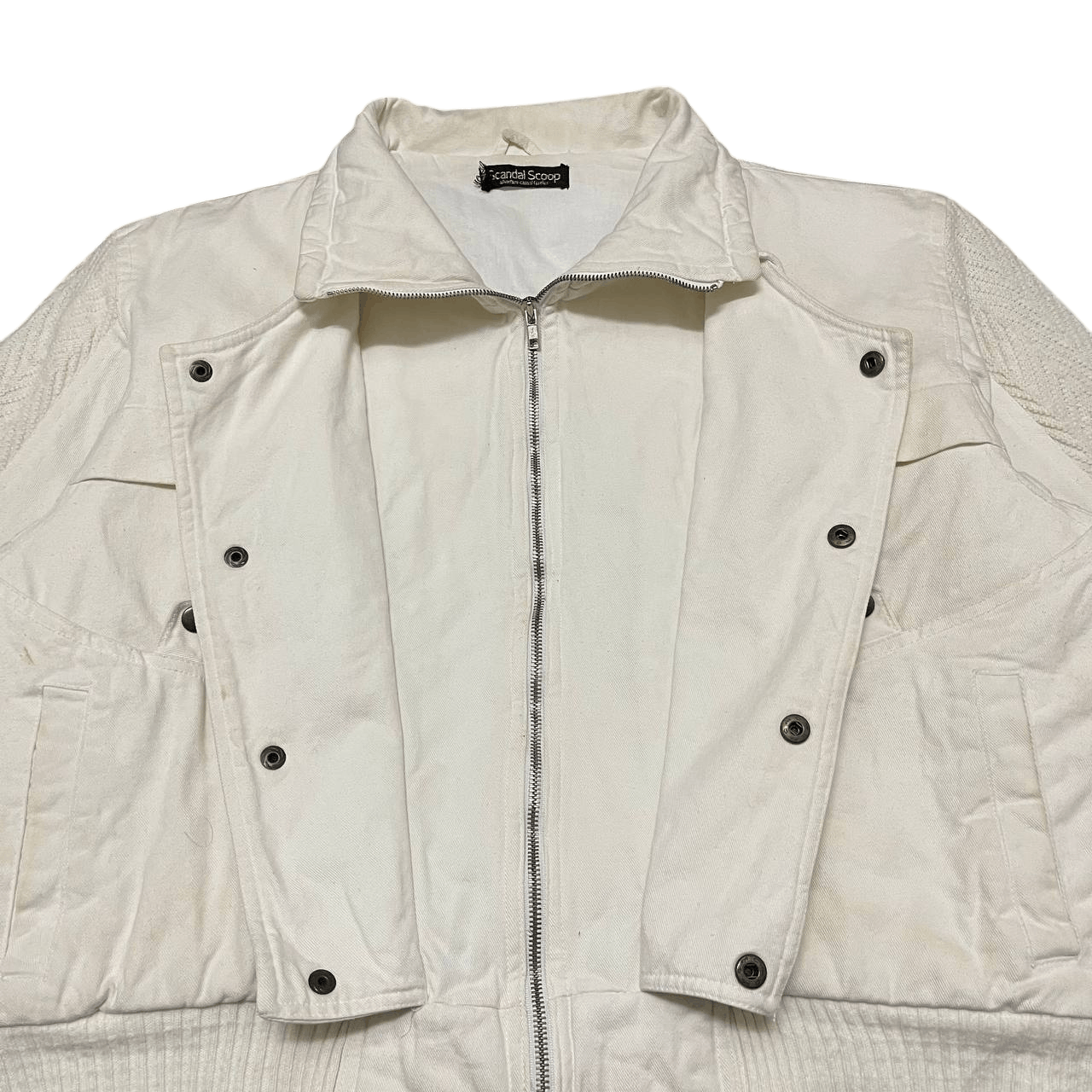 Issey Miyake Vintage Scandal Scoop Bomber Jacket Issey Miyake Inspire Size US L / EU 52-54 / 3 - 7 Thumbnail